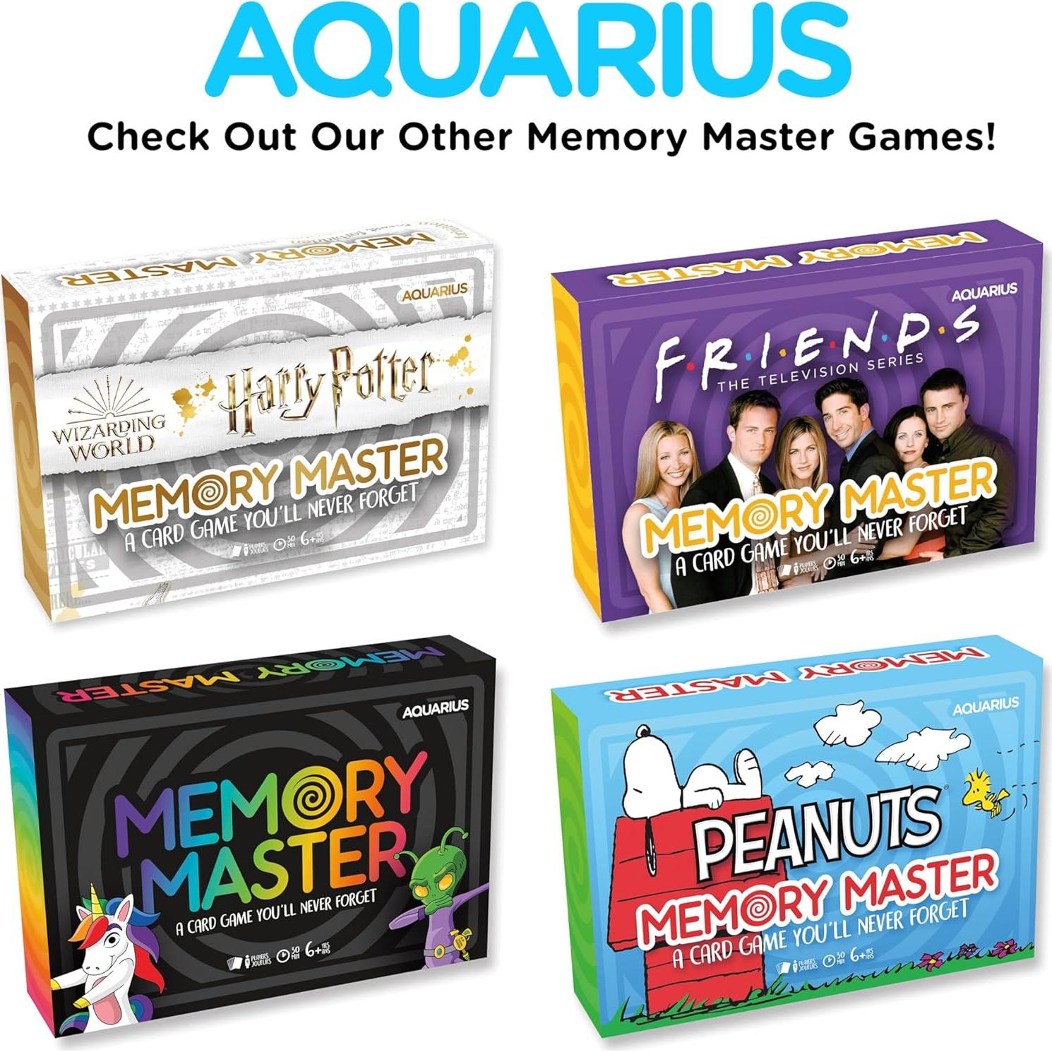 Juego de Cartas de Memoria Peanuts Aquarius - 4 Jugadores