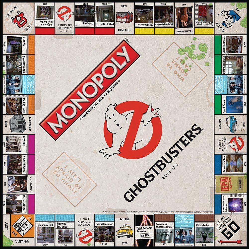 Monopoly Cazafantasmas Edición Coleccionista - USAOPOLY