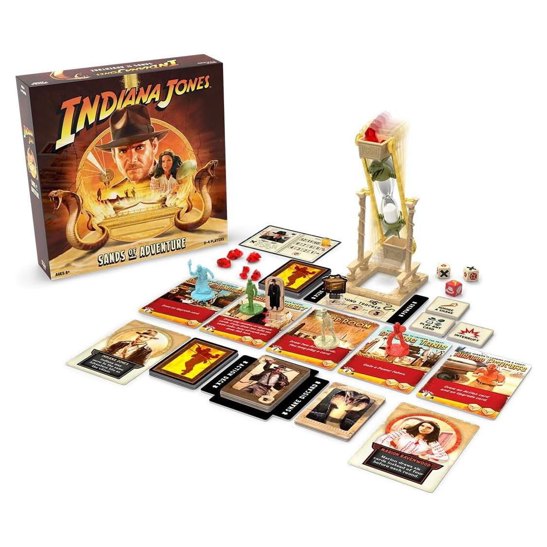 Juego Cooperativo Funko Indiana Jones Arenas de Aventura 2-4 Jugadores