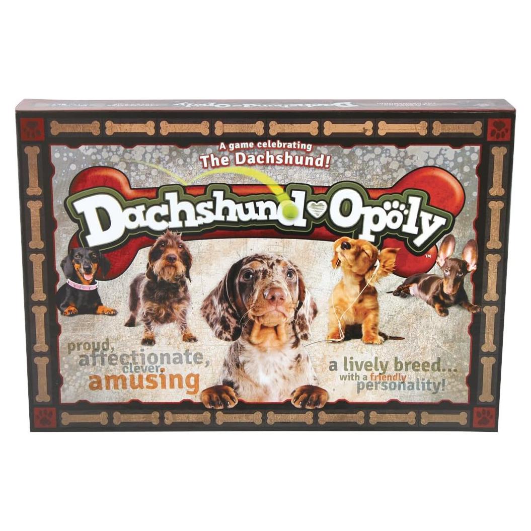 Juego de Mesa Dachshund-opoly Tarde para el Cielo 39x27 cm