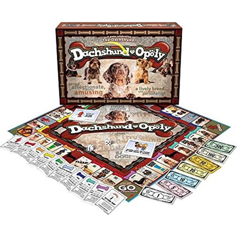 Juego de Mesa Dachshund-opoly Tarde para el Cielo 39x27 cm