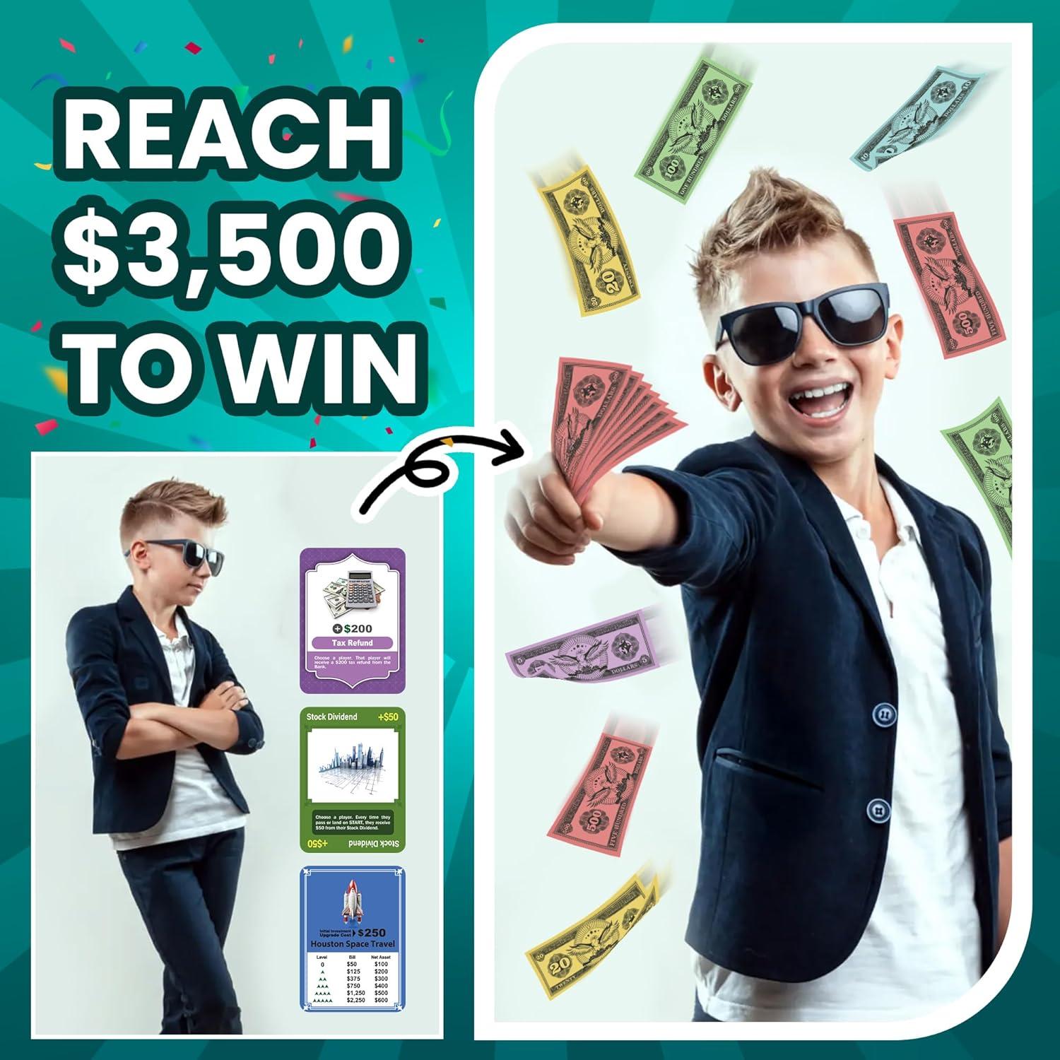 Juego de Mesa De Sueldo a Millonario - Venture Catcher - 8+ Años