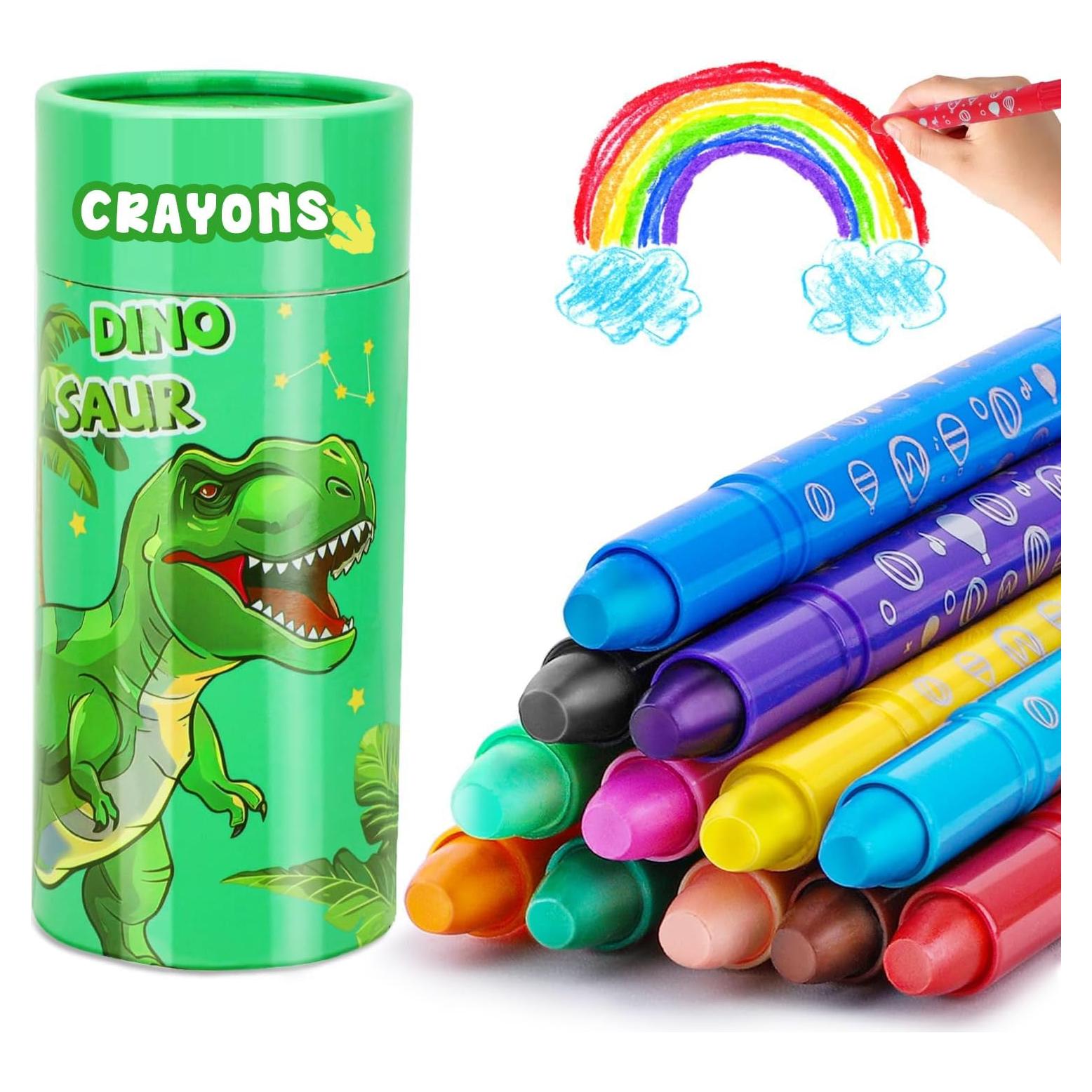 Crayones DreamCandy 12 Colores No Tóxicos para Niños