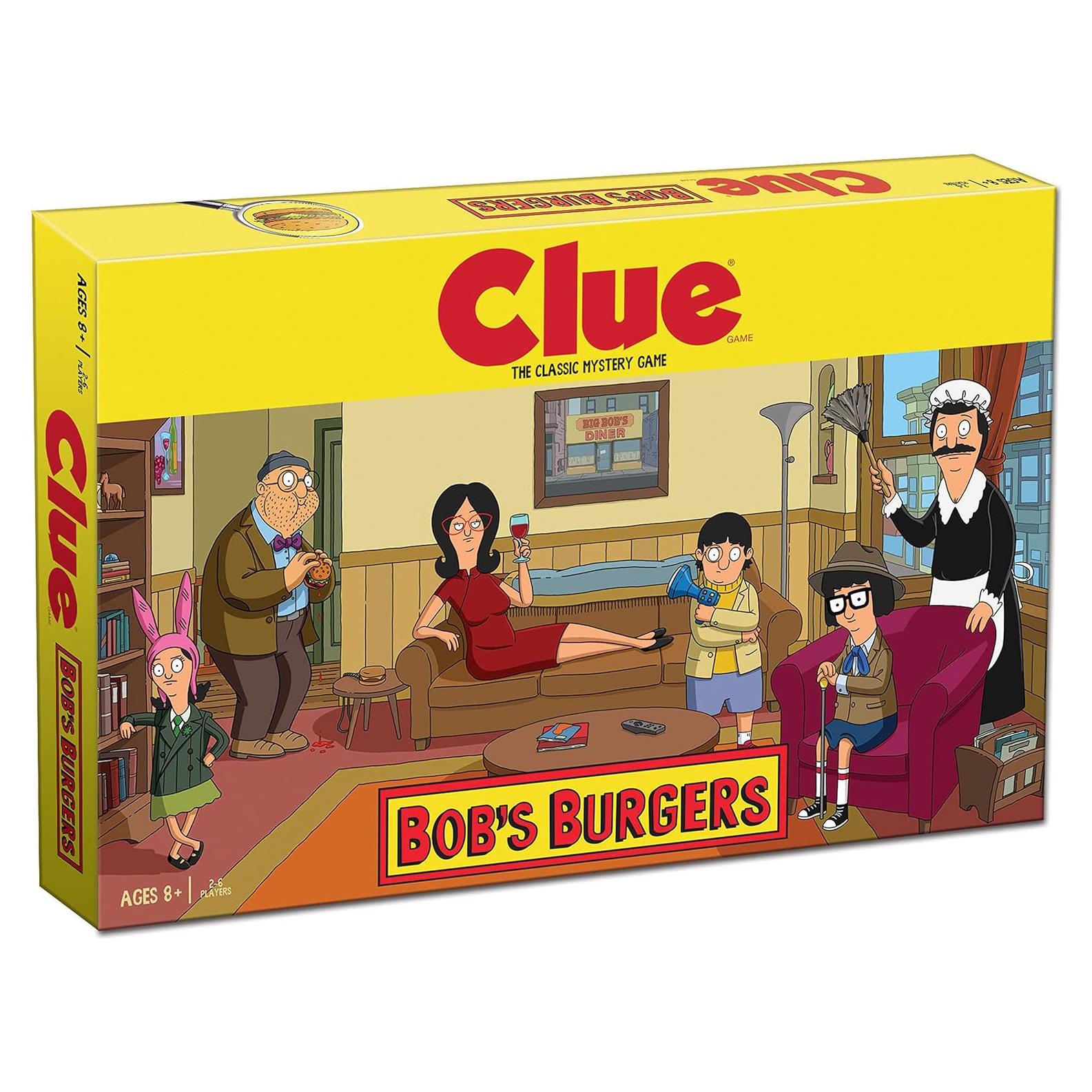 Juego de Mesa Clue Bob's Burgers - Misterio en Español