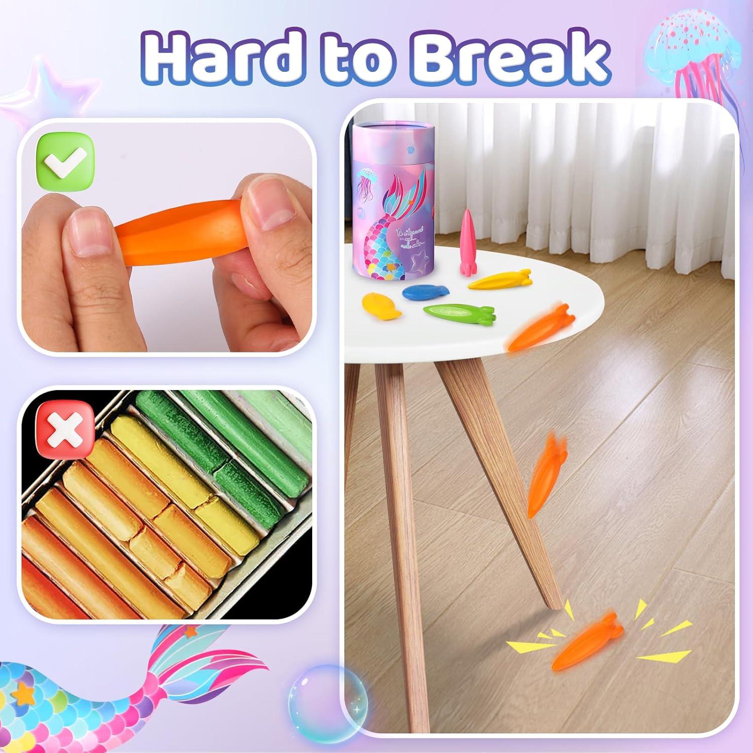 Crayones DreamCandy 36PCS Lavables y No Tóxicos