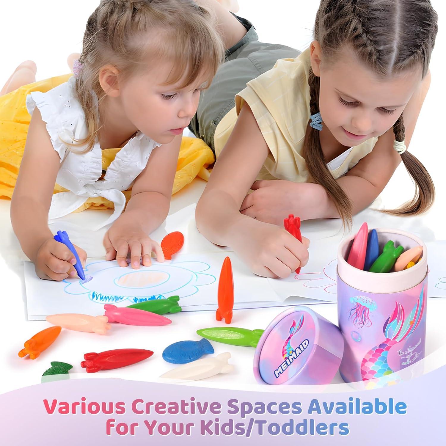 Crayones DreamCandy 36PCS Lavables y No Tóxicos