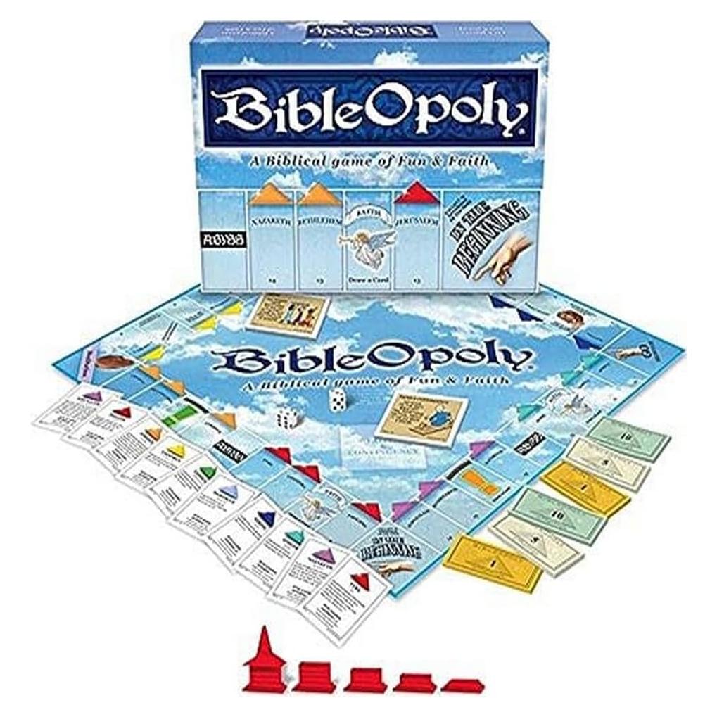 Juego de Mesa Bibliaopoly Tarde para el Cielo - 2 a 6 Jugadores
