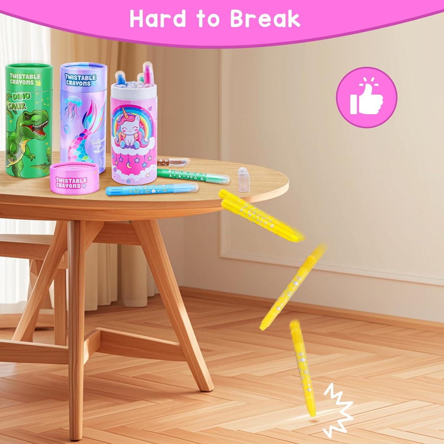 Crayones DreamyCandy 12 Colores Lavables para Niños