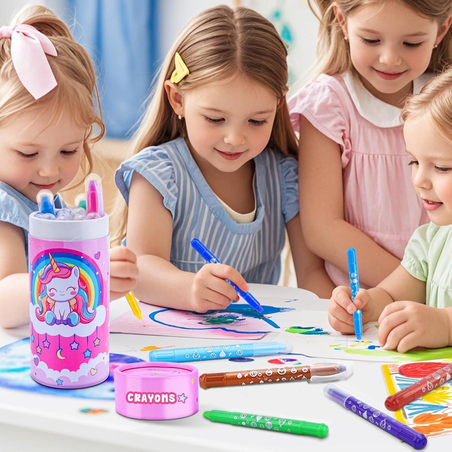 Crayones DreamyCandy 12 Colores Lavables para Niños