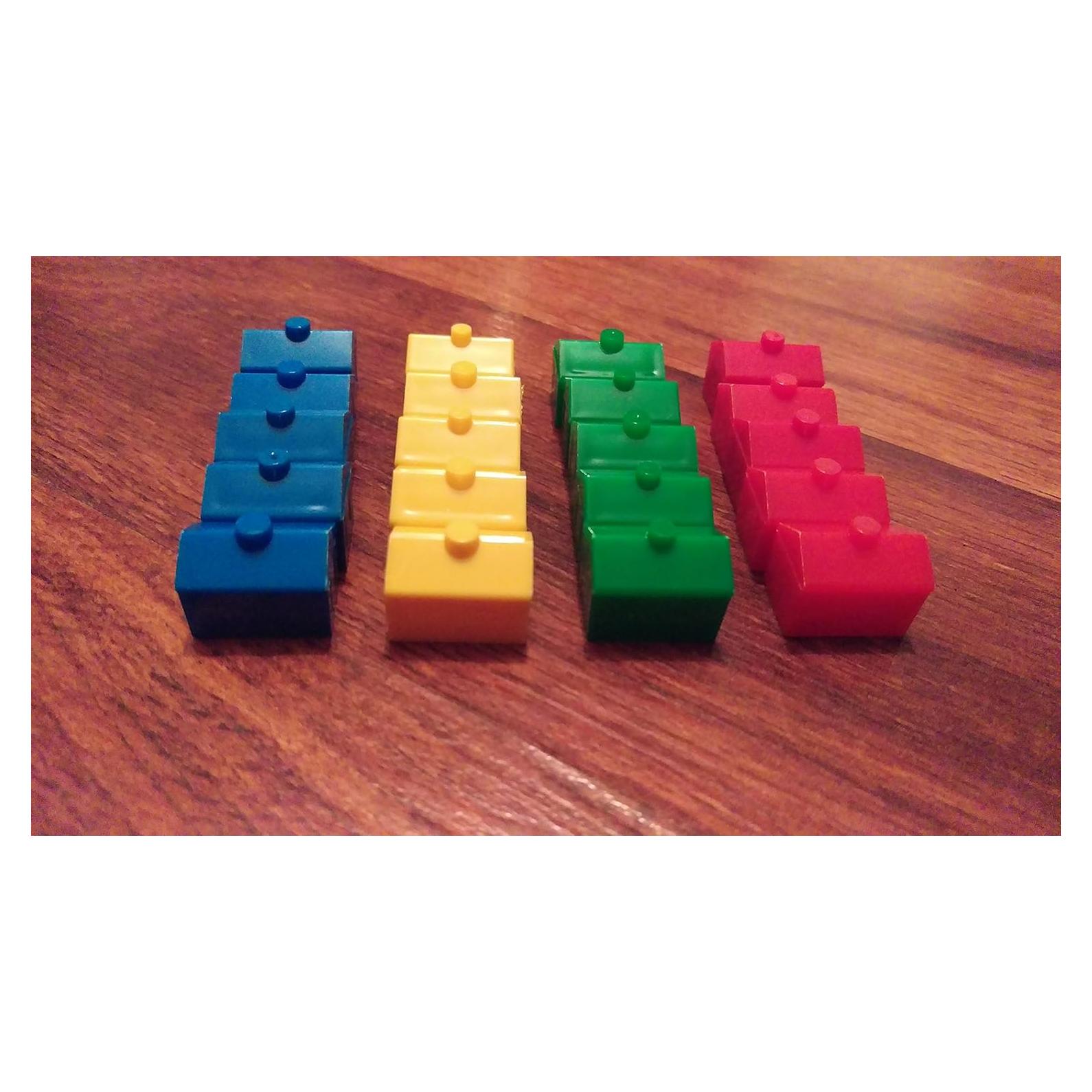 Hoteles de Plástico Morrison Games - Reemplazo Juego Mesa 48 Piezas