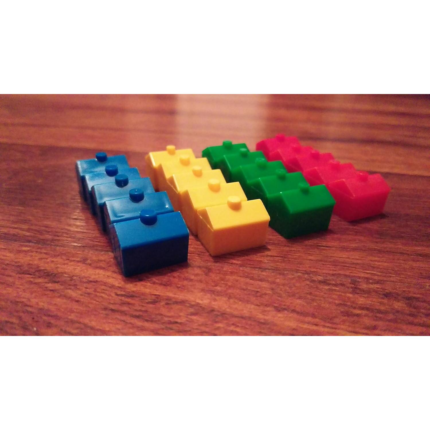 Hoteles de Plástico Morrison Games - Reemplazo Juego Mesa 48 Piezas