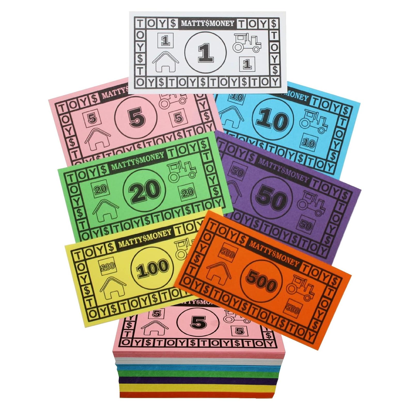 Juego de Dinero de Reemplazo Matty's Money 420 Piezas