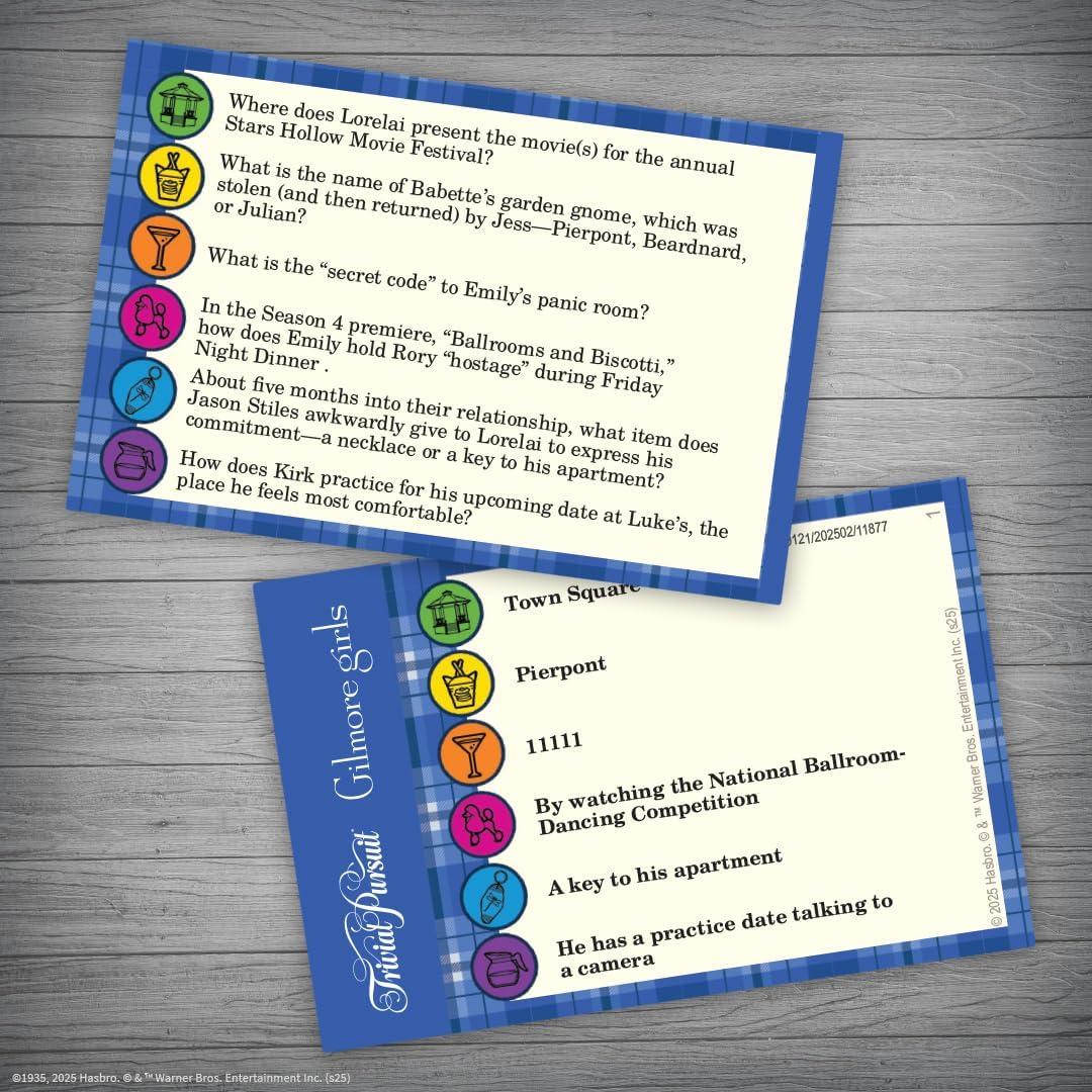 Trivial Pursuit Chicas Gilmore - Juego Rápido de Trivia 600 Preguntas