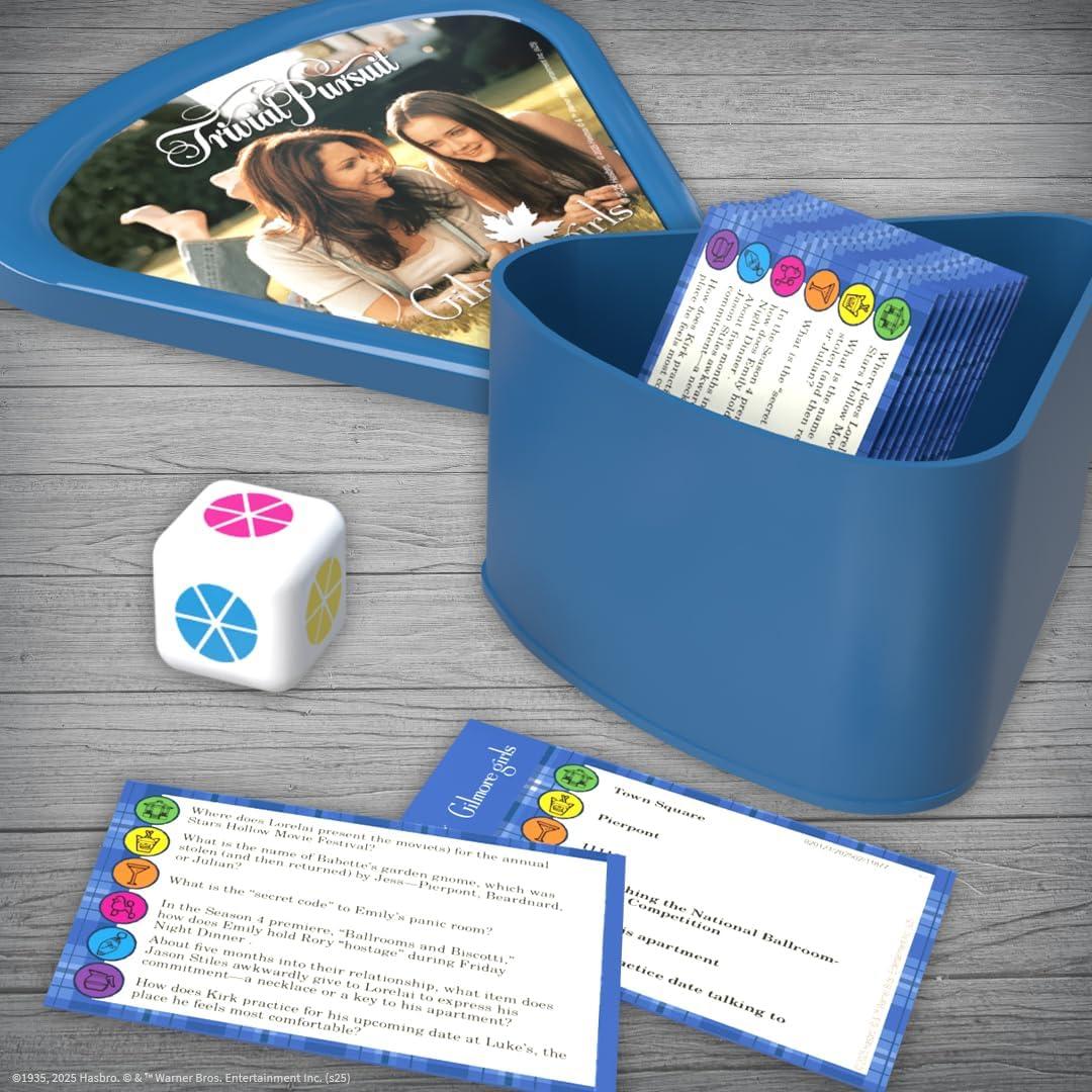 Trivial Pursuit Chicas Gilmore - Juego Rápido de Trivia 600 Preguntas