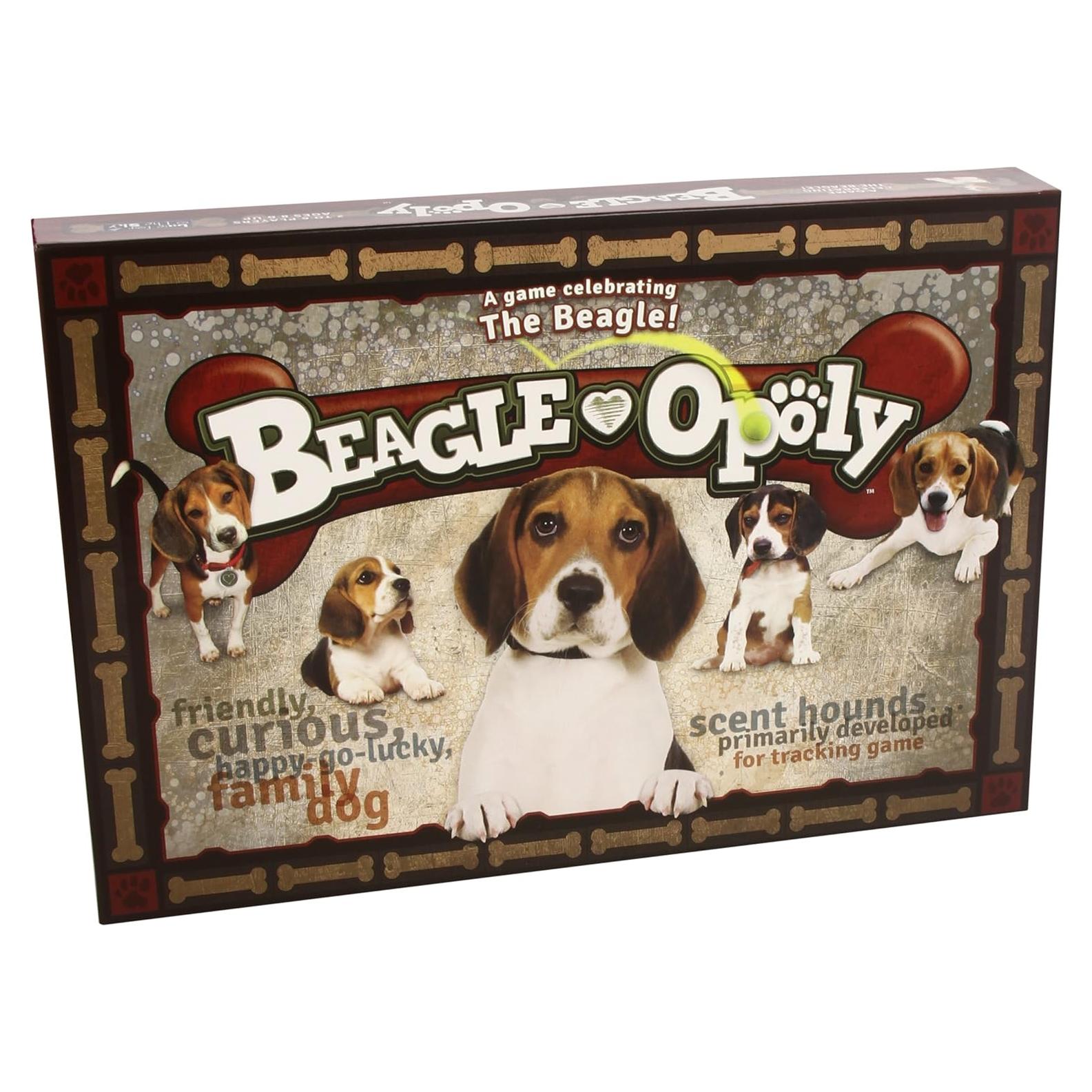 Juego de Mesa Beagle-opoly Tarde Para el Cielo Mediano