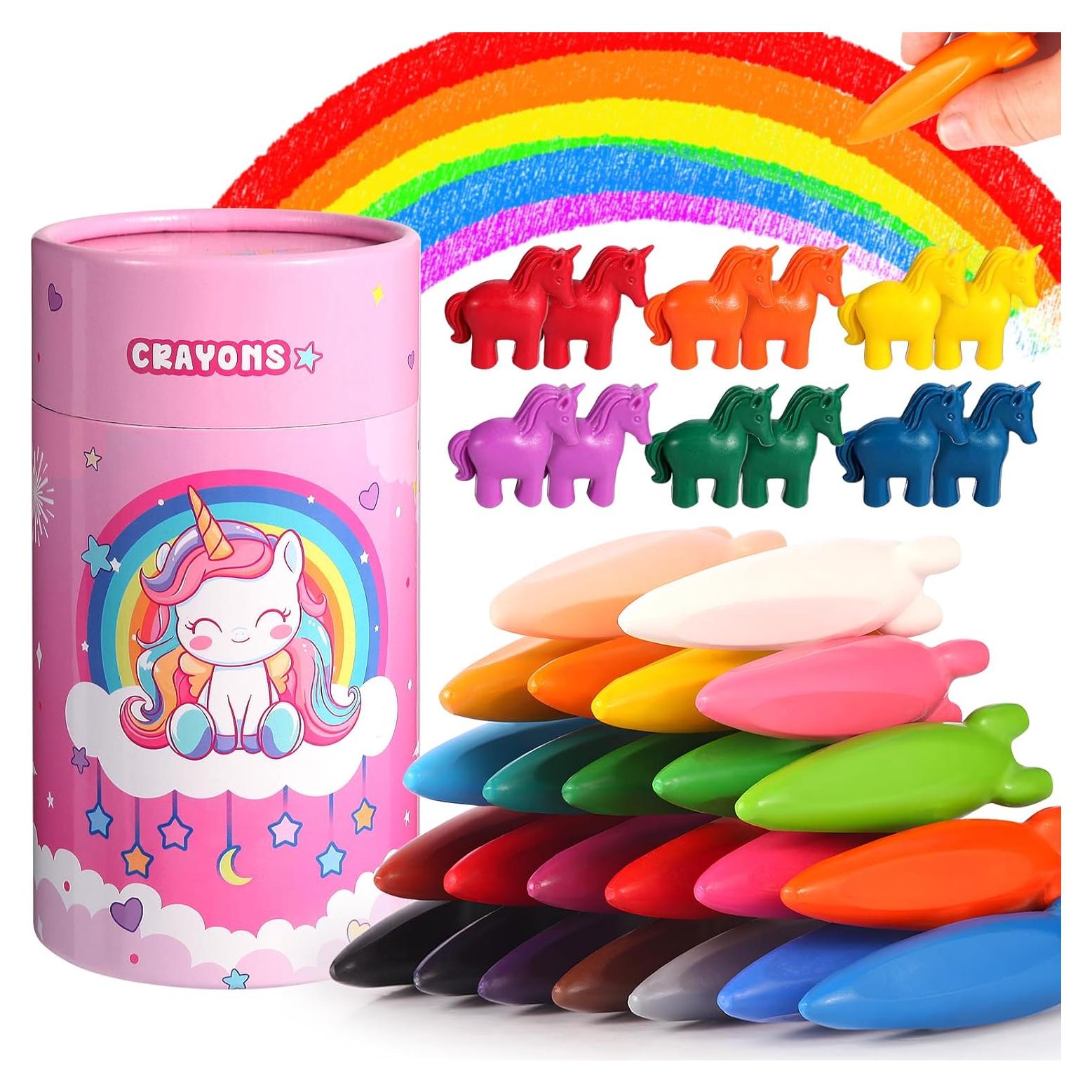 Crayones DreamCandy 36 Colores Lavables para Niños