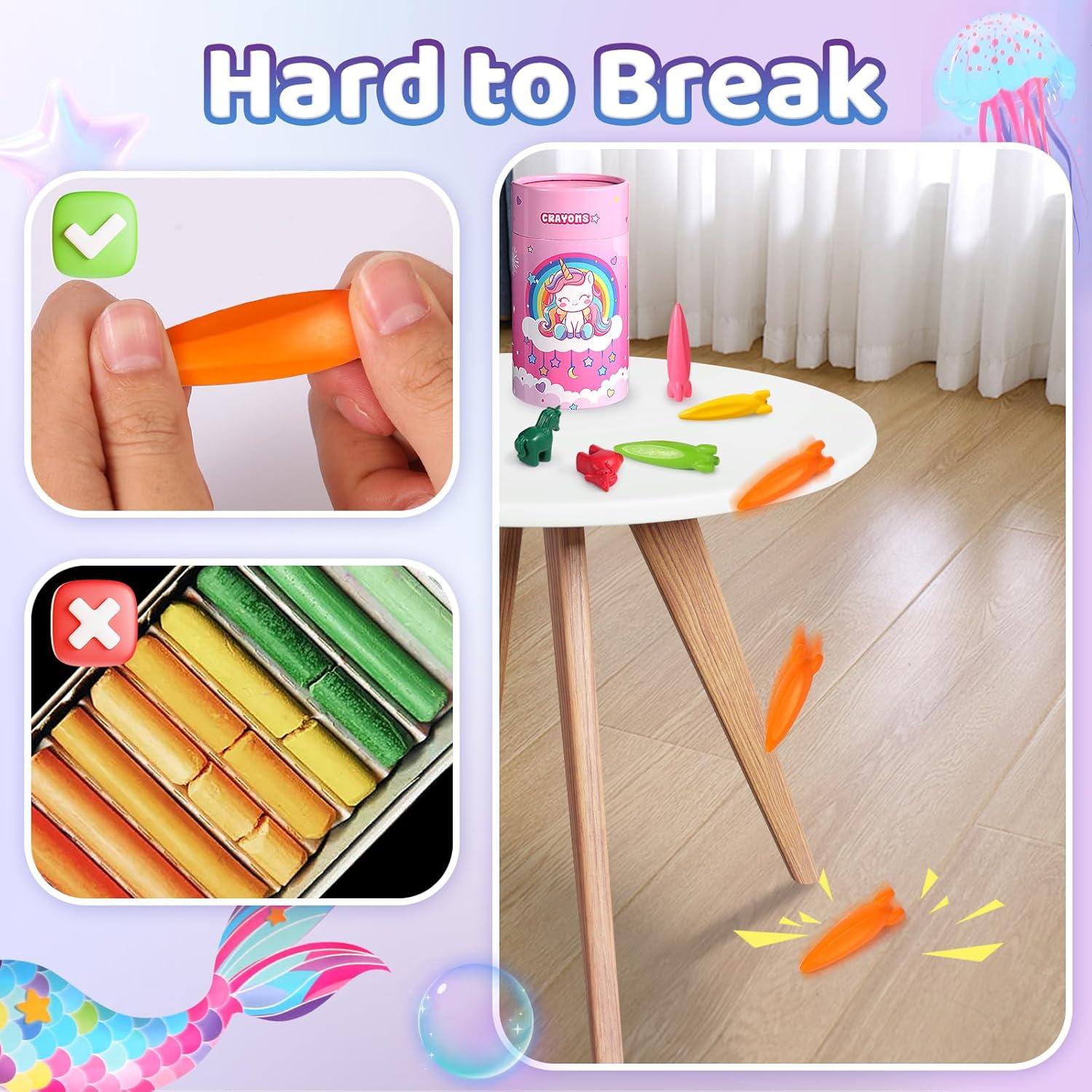 Crayones DreamCandy 36 Colores Lavables para Niños