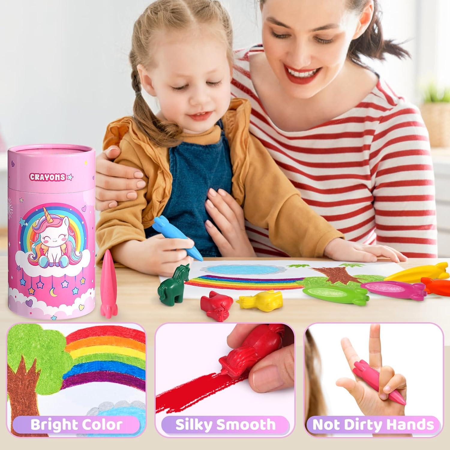 Crayones DreamCandy 36 Colores Lavables para Niños