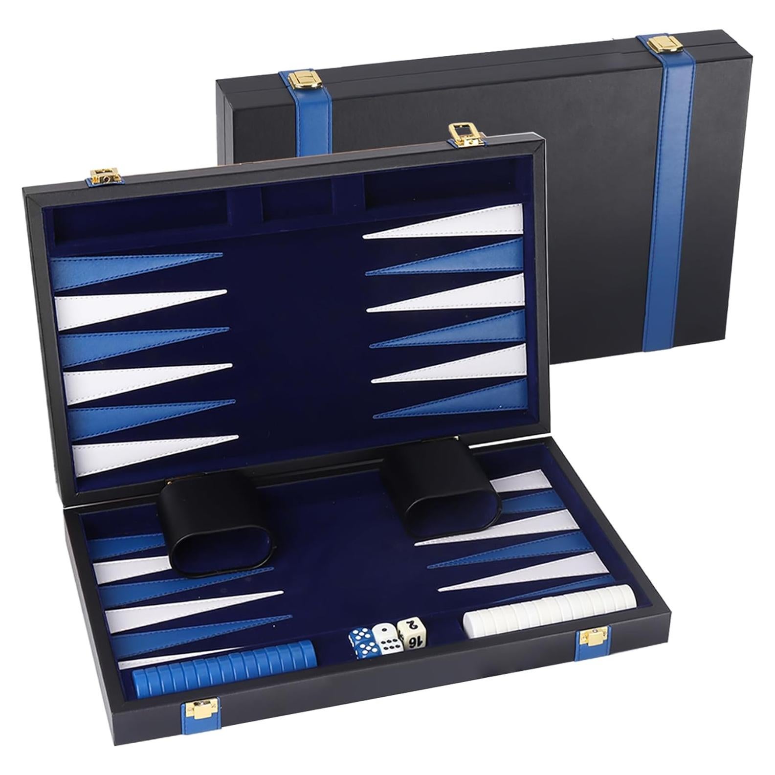 Juego de Damas Chinas de Cuero GSE Games Pequeño Plegable