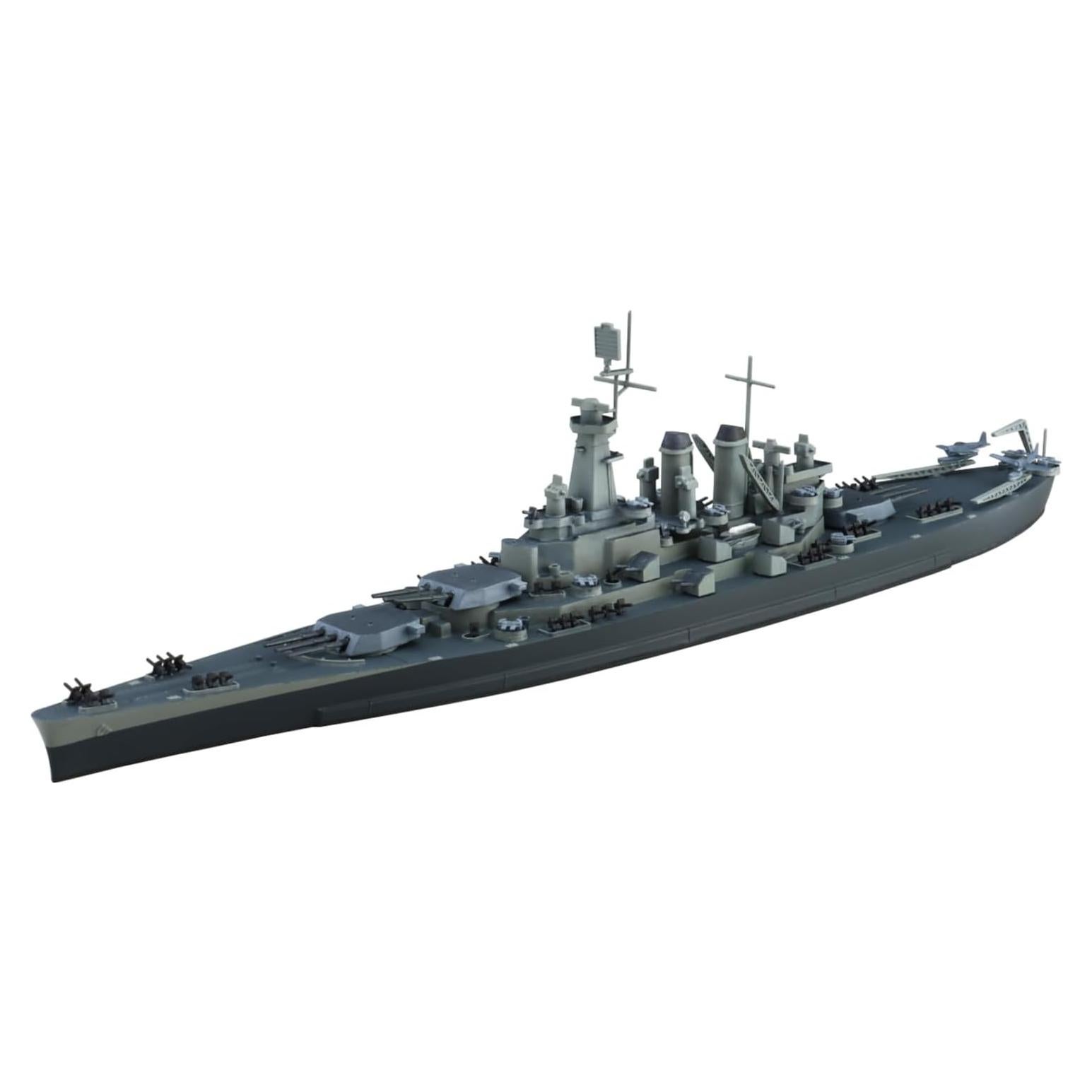 Kit de modelo a escala 1:700 Acorazado EE. UU. Washington Aoshima