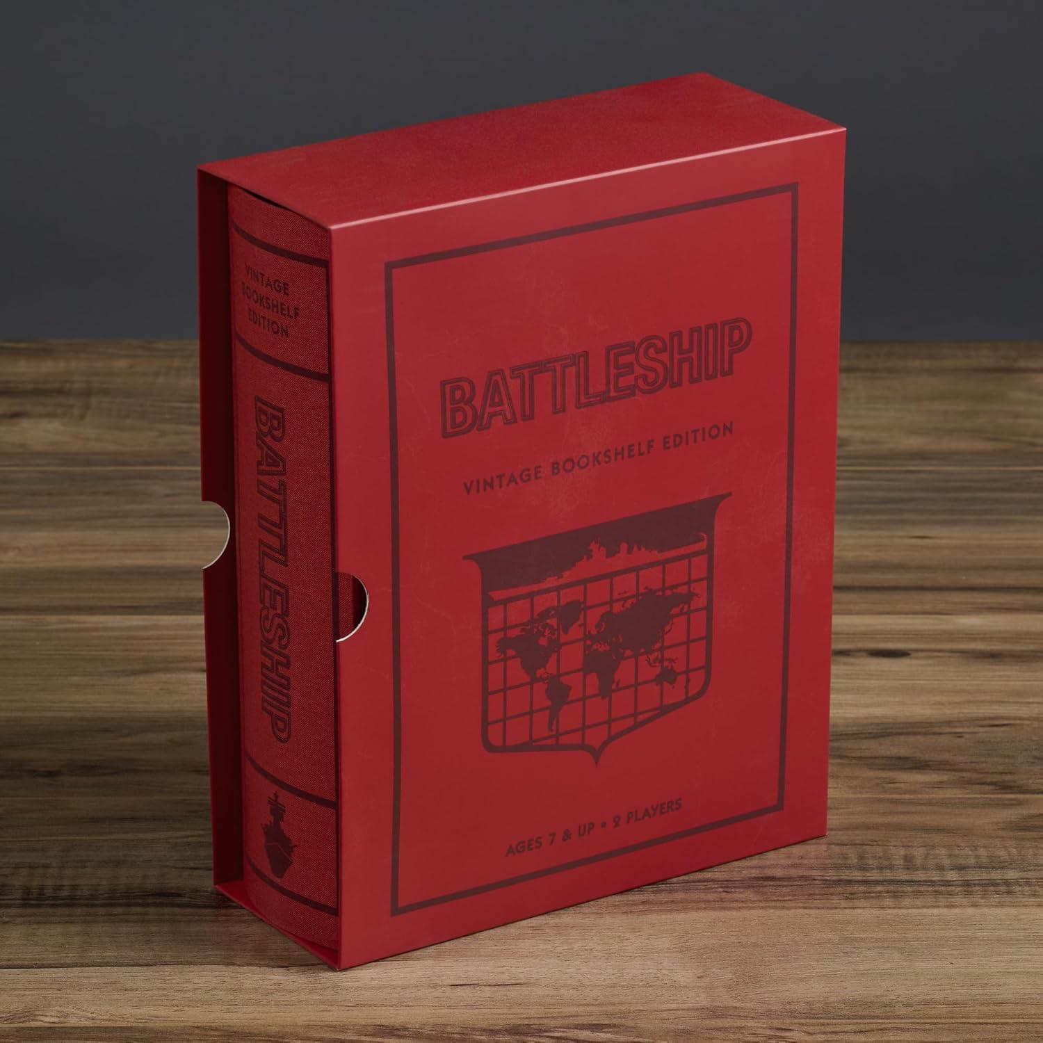 Juego de Estrategia Battleship WS Game Company - Edición Vintage