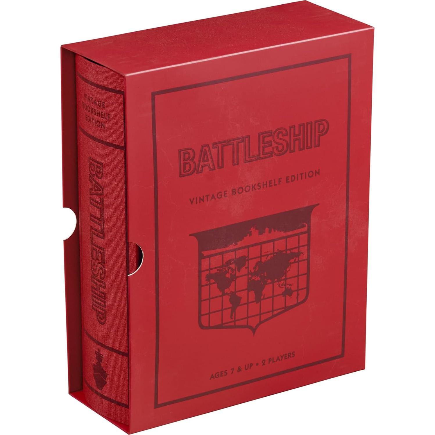 Juego de Estrategia Battleship WS Game Company - Edición Vintage