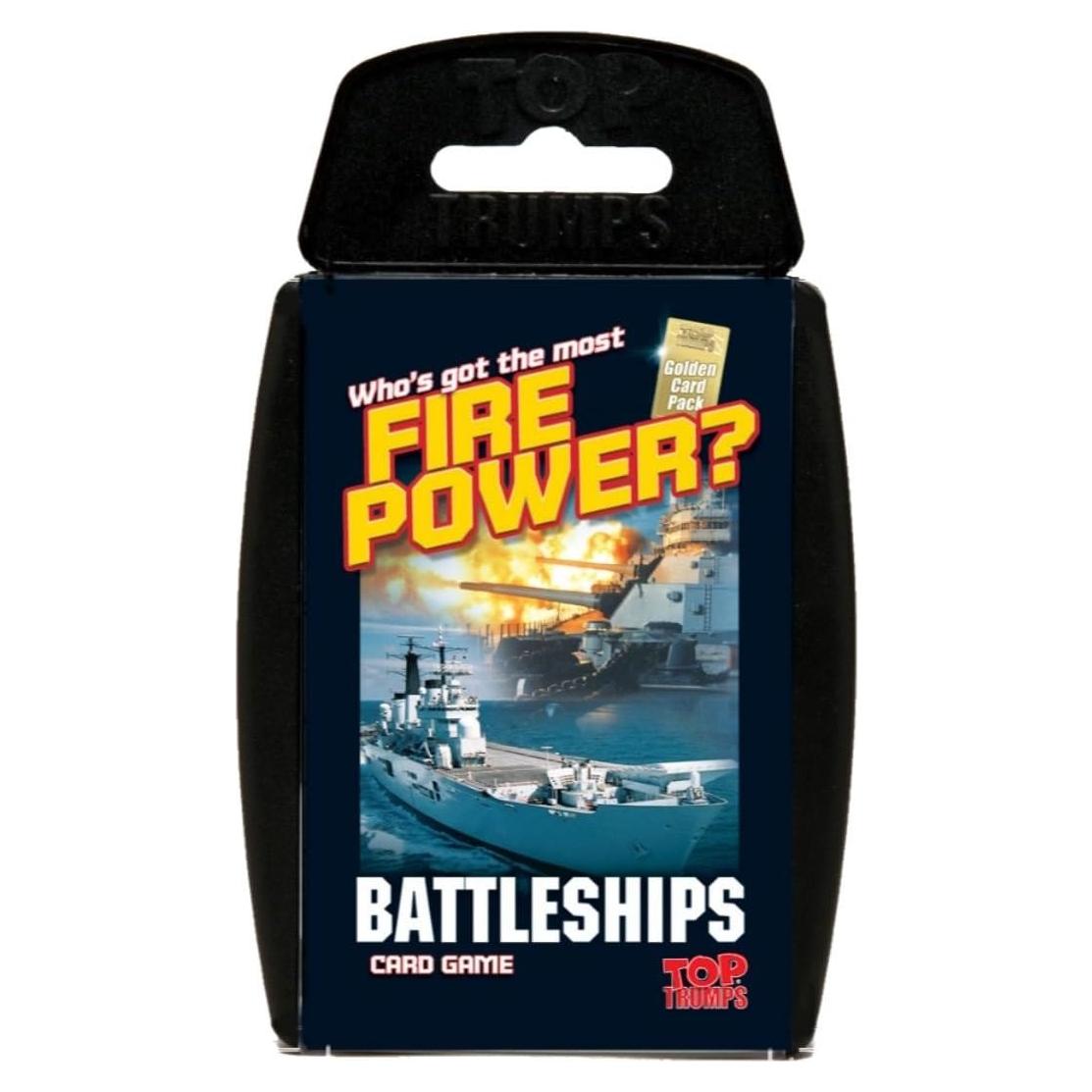 Juego de Cartas Top Trumps Barcos de Guerra - Español
