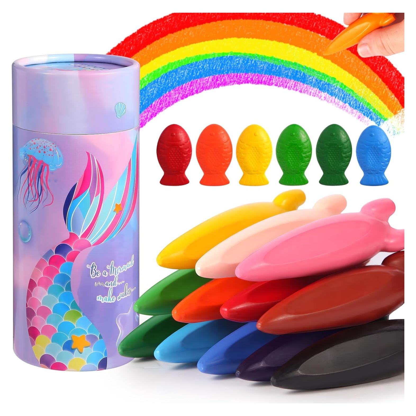 Crayones DreamCandy 18PCS lavables en formas divertidas