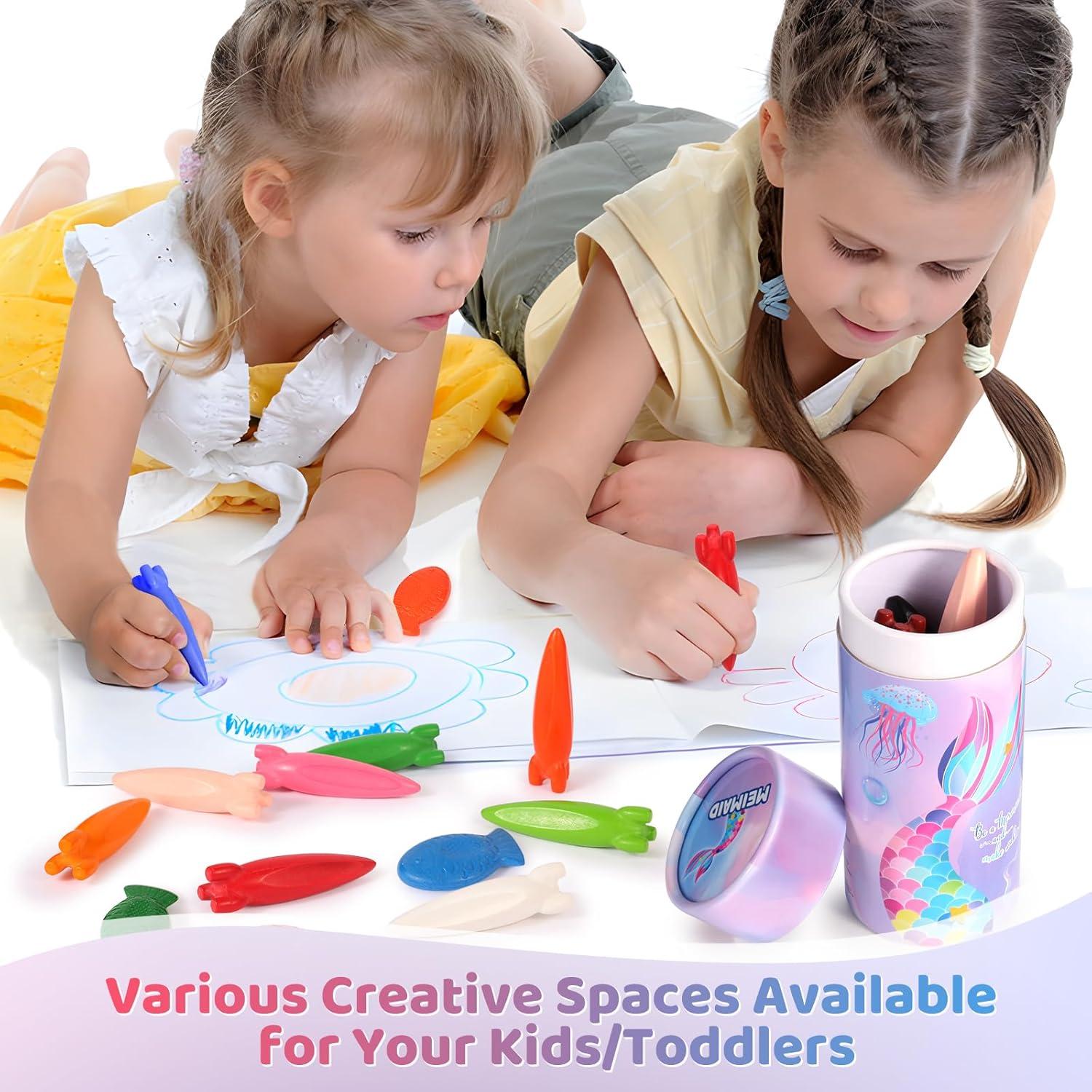 Crayones DreamCandy 18PCS lavables en formas divertidas