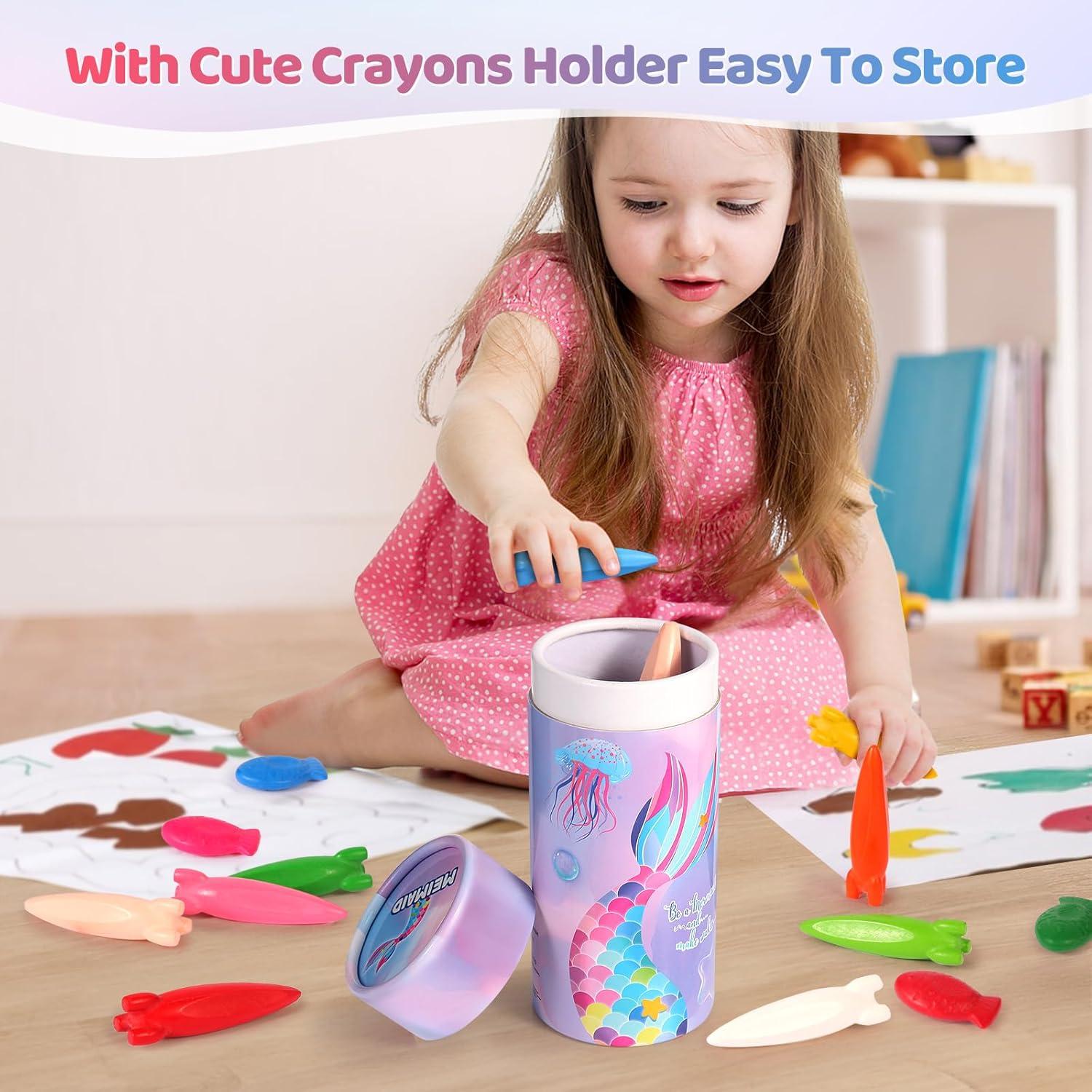 Crayones DreamCandy 18PCS lavables en formas divertidas