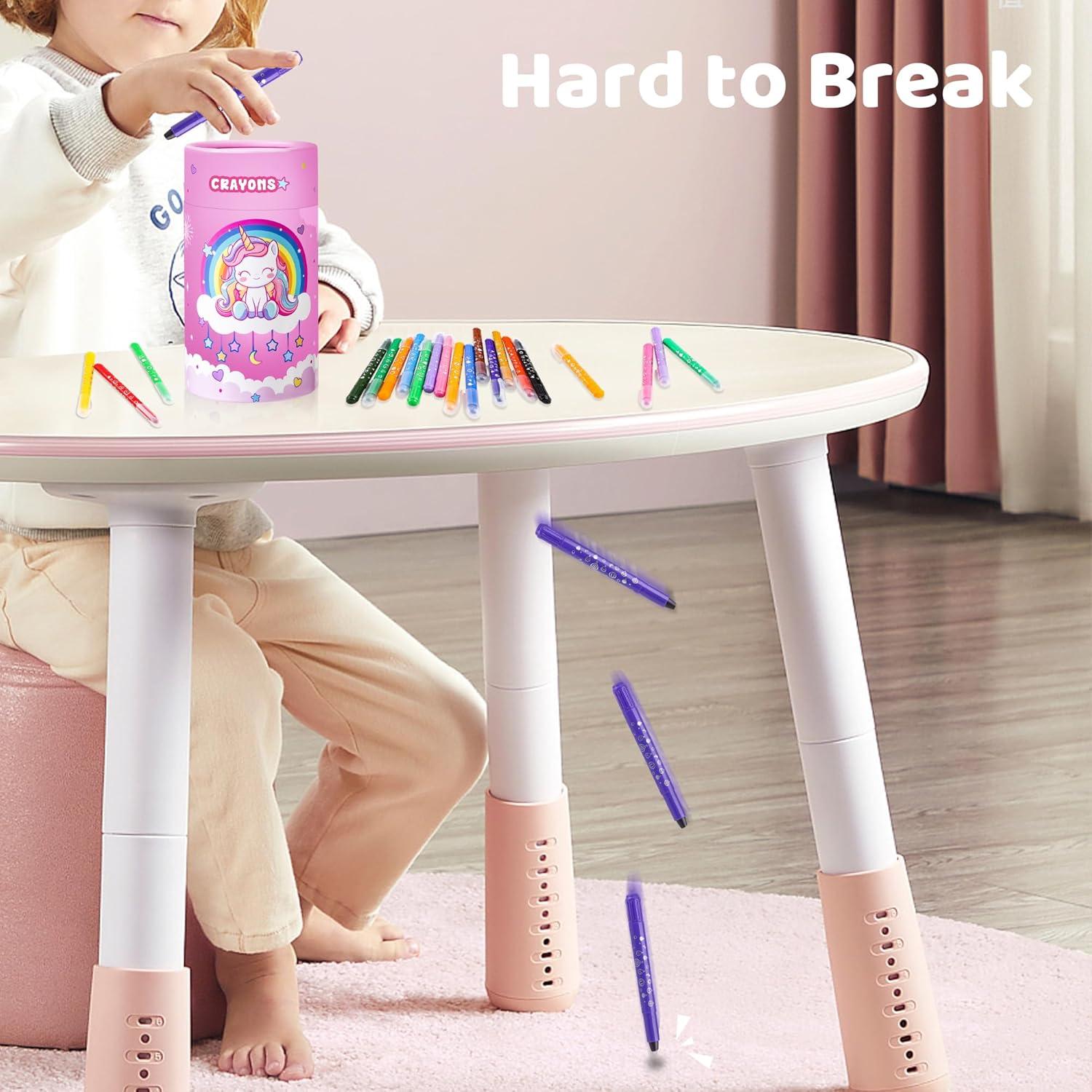 Crayones DreamCandy 24 Colores Lavables para Niños