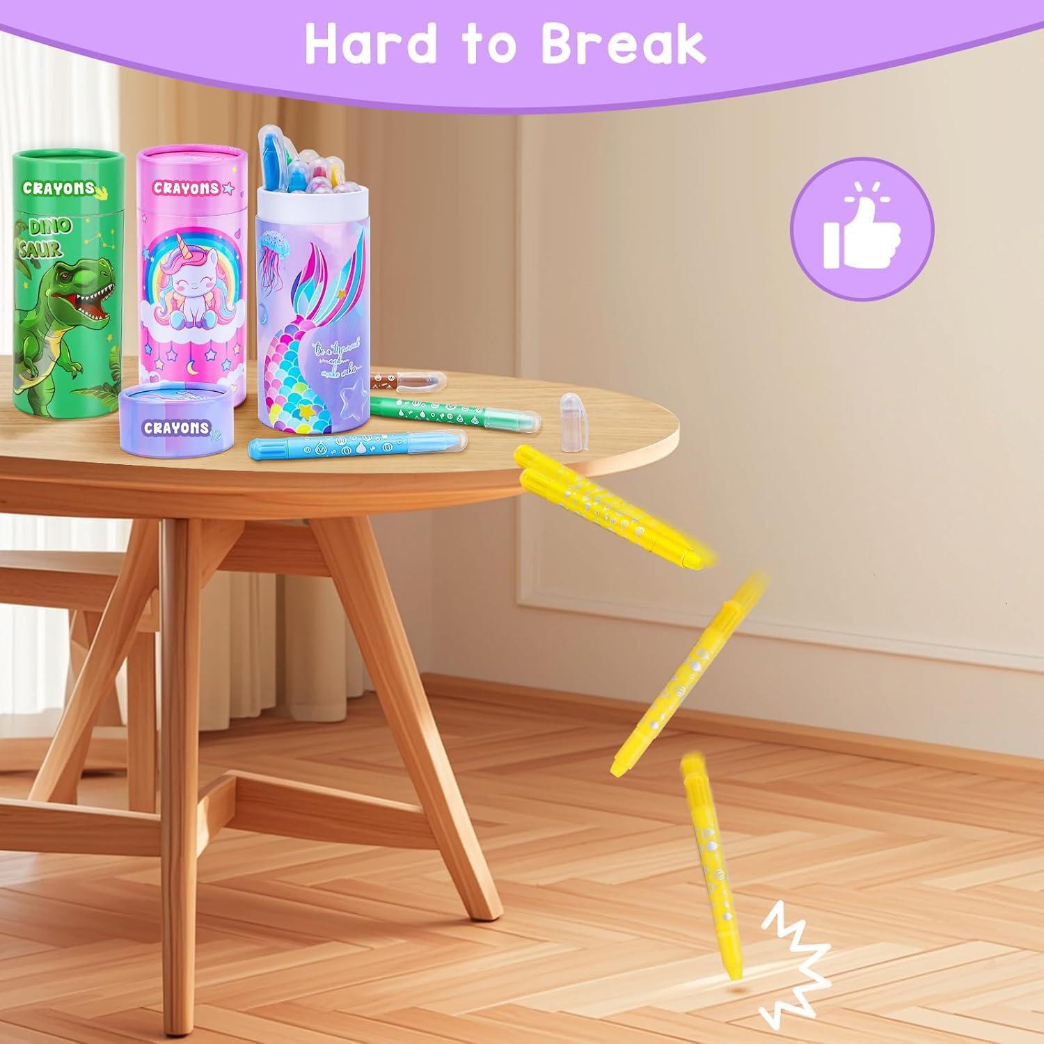 Crayones DreamCandy CK 12 Colores No Tóxicos para Niños