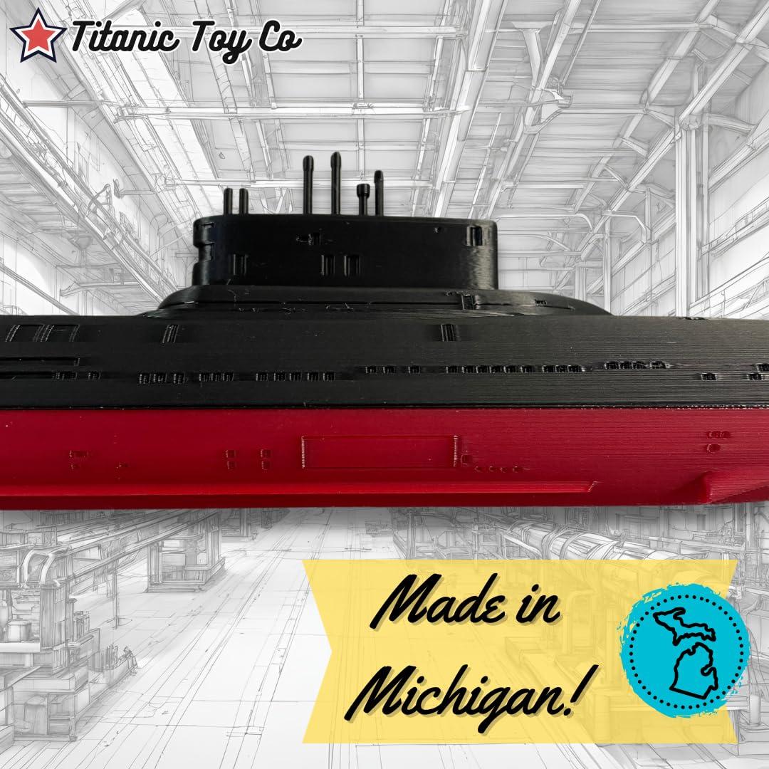 Juguete Submarino Typhoon Soviético 30.48 cm para Niños