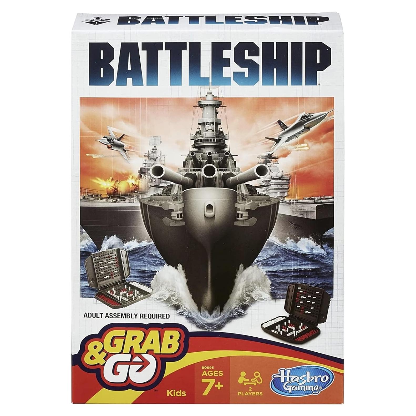 Juego de Hasbro Agarra y Ve Batalla Naval para 2 Jugadores