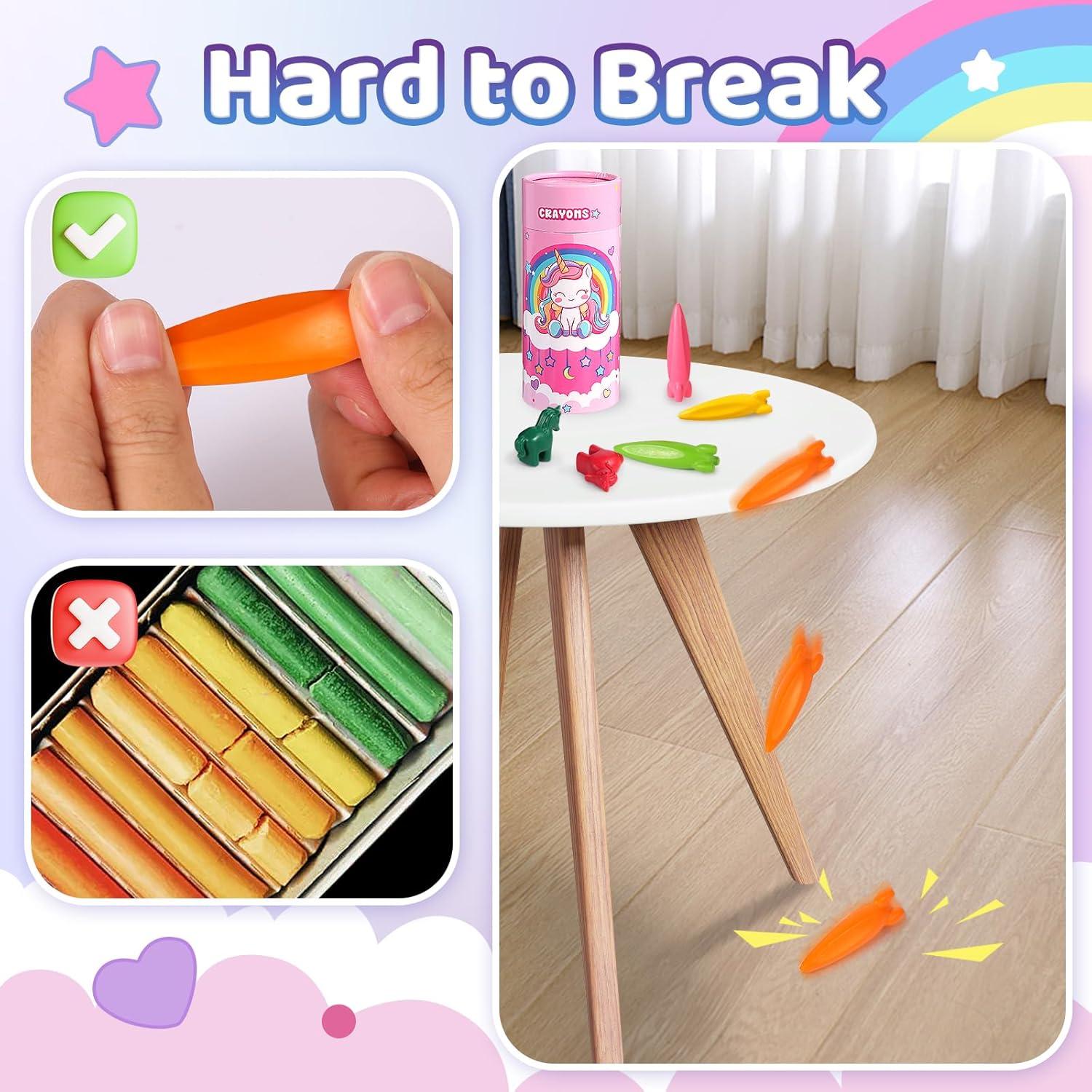 Crayones DreamCandy 18 Colores Lavables para Niños