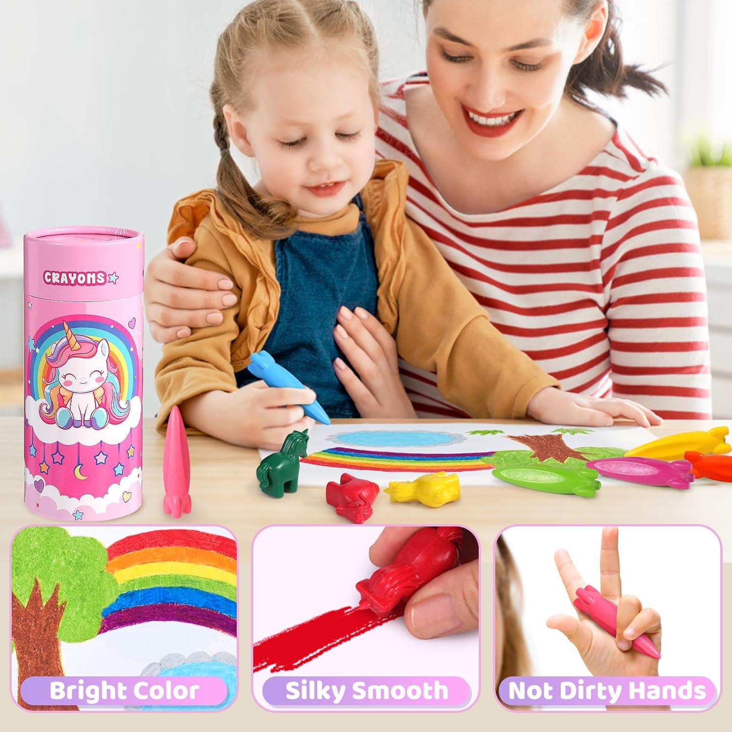 Crayones DreamCandy 18 Colores Lavables para Niños