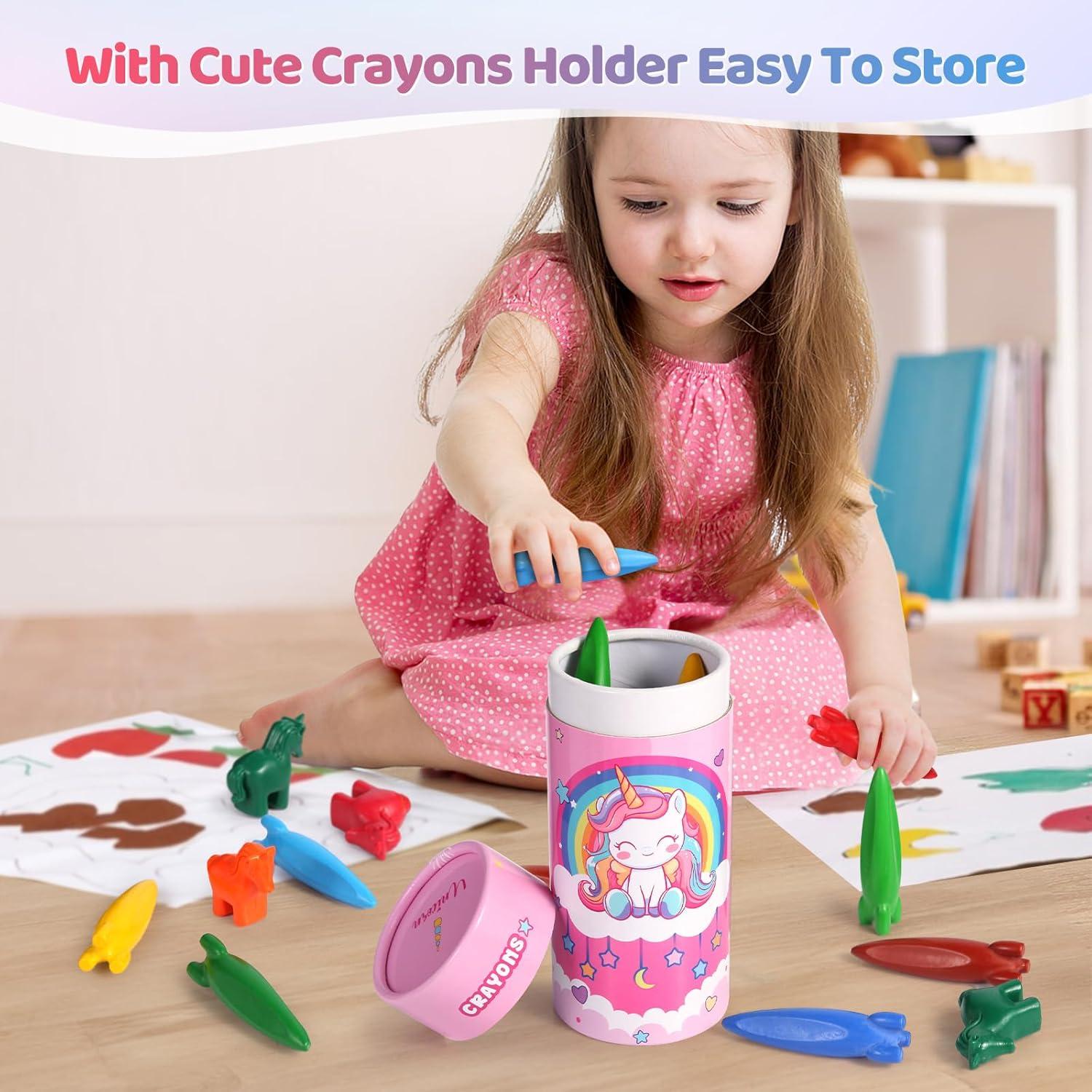 Crayones DreamCandy 18 Colores Lavables para Niños