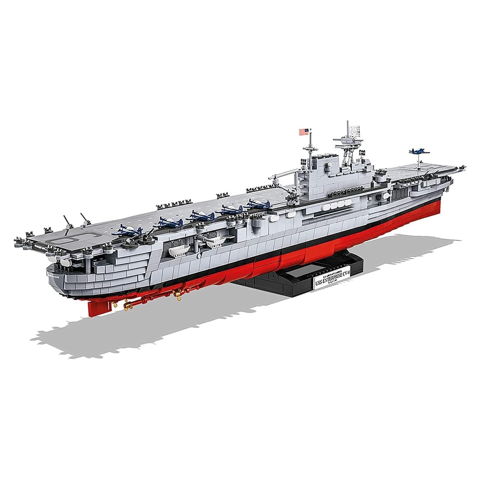 Modelo de Construcción USS Enterprise CV-6 COBI 2510 Piezas