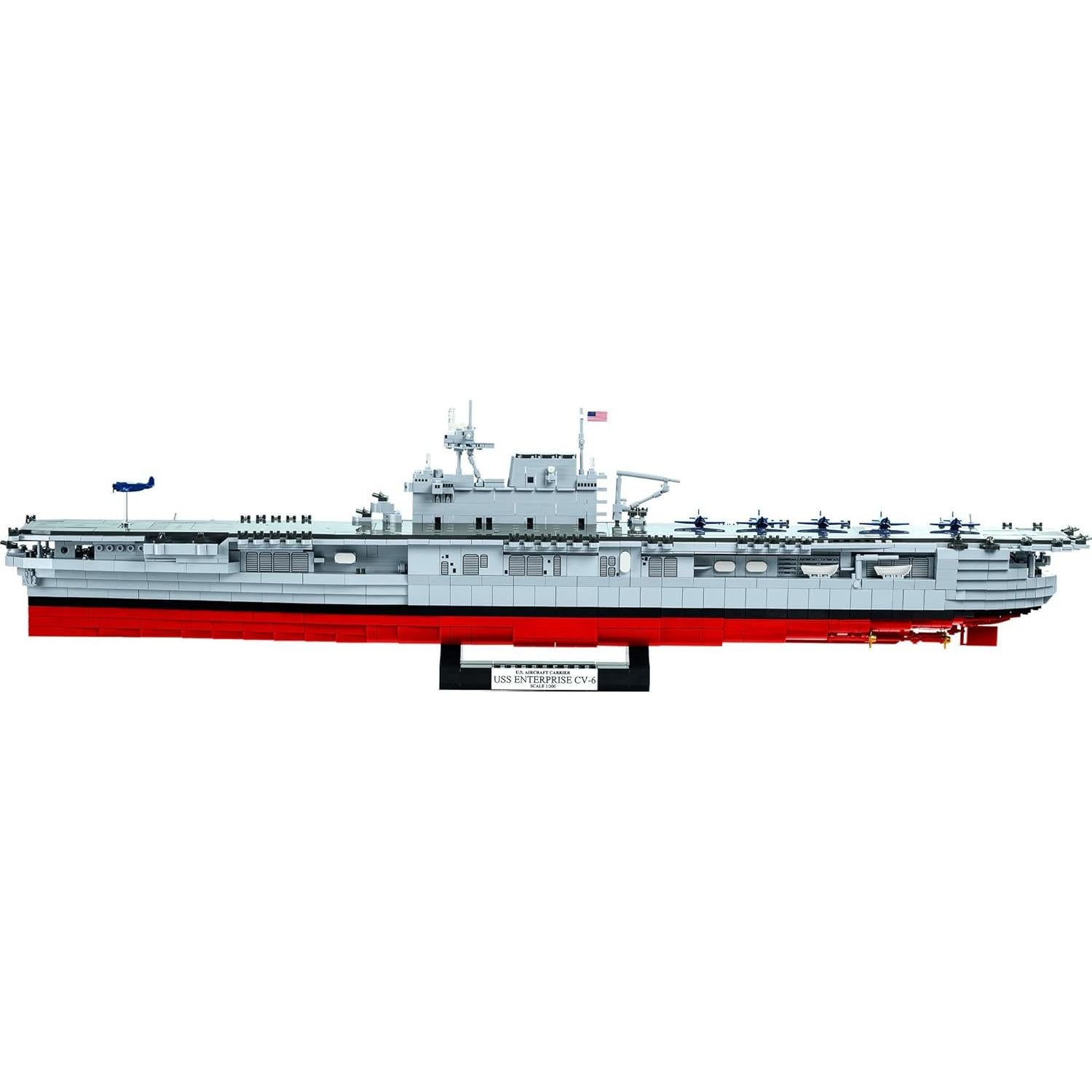Modelo de Construcción USS Enterprise CV-6 COBI 2510 Piezas