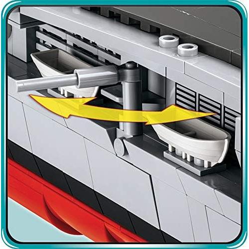 Modelo de Construcción USS Enterprise CV-6 COBI 2510 Piezas