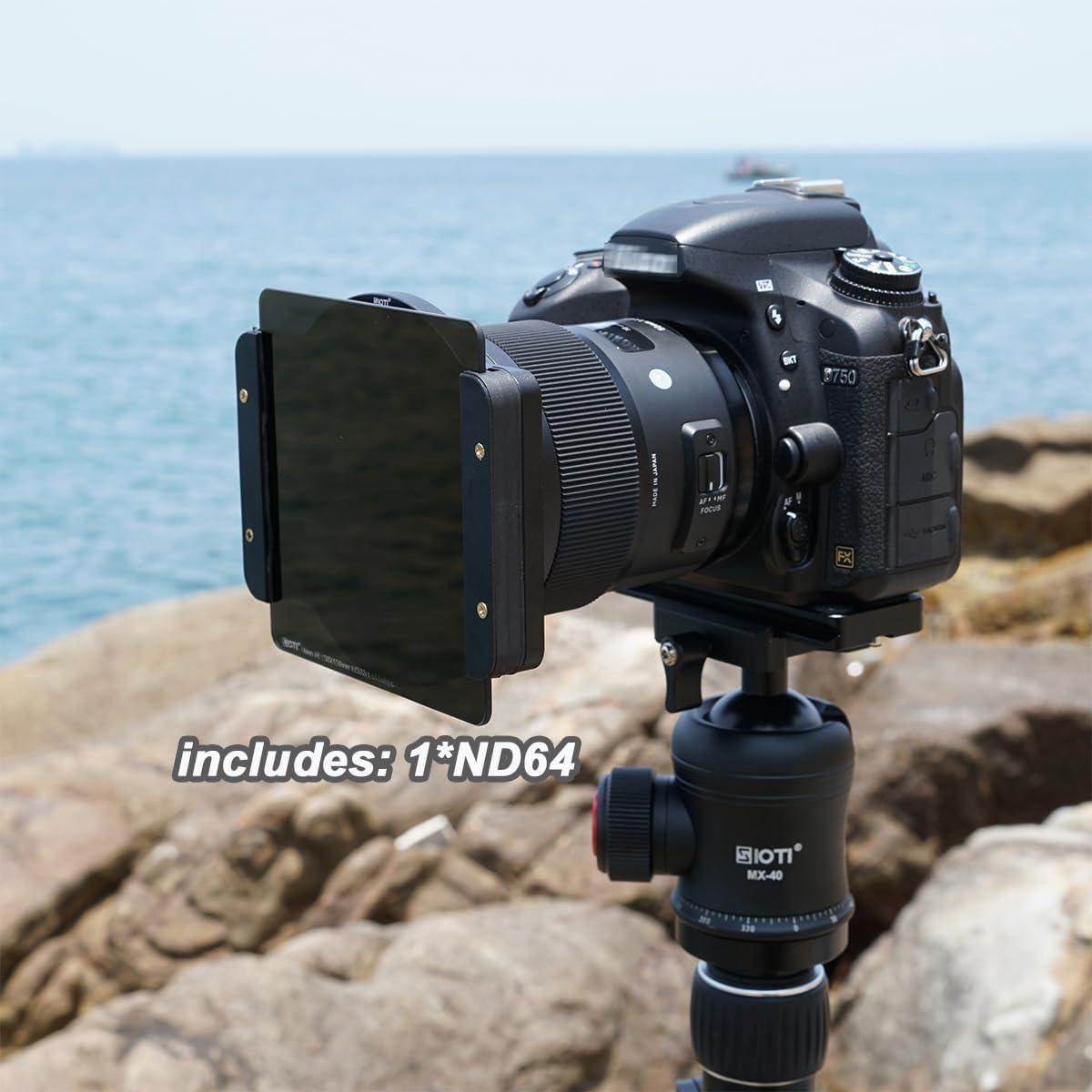 Sistema de Soporte de Filtro Cuadrado SIOTI + ND64 100x100mm