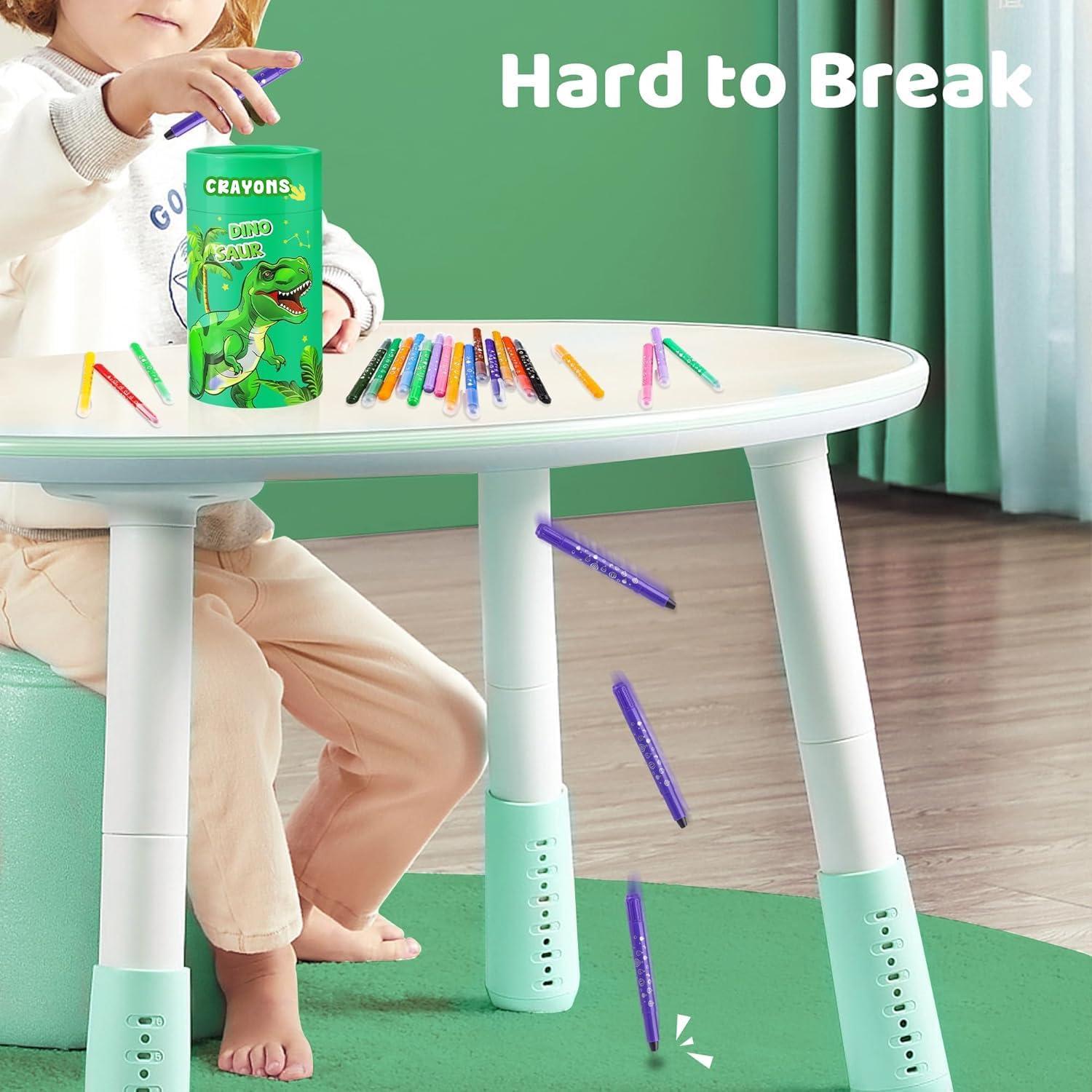 Crayones DreamCandy 24 Colores No Tóxicos para Niños