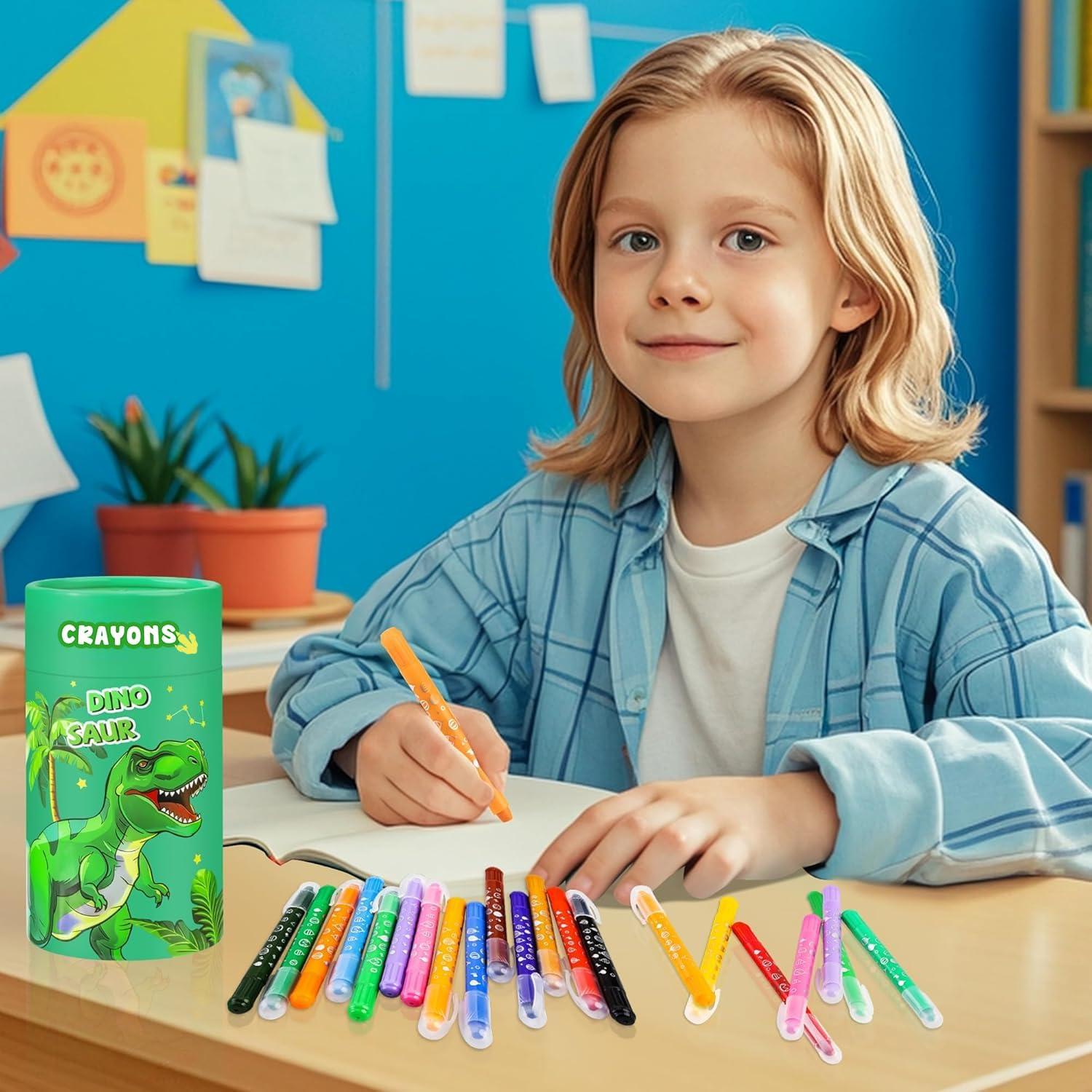 Crayones DreamCandy 24 Colores No Tóxicos para Niños