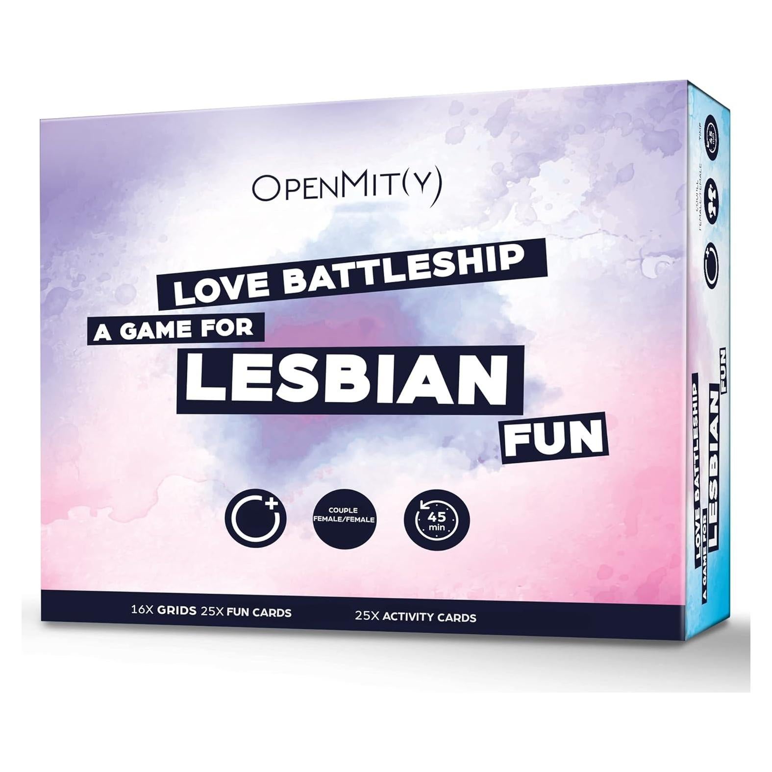 Juego de Mesa Love Battleship OpenMity para Parejas Lesbianas