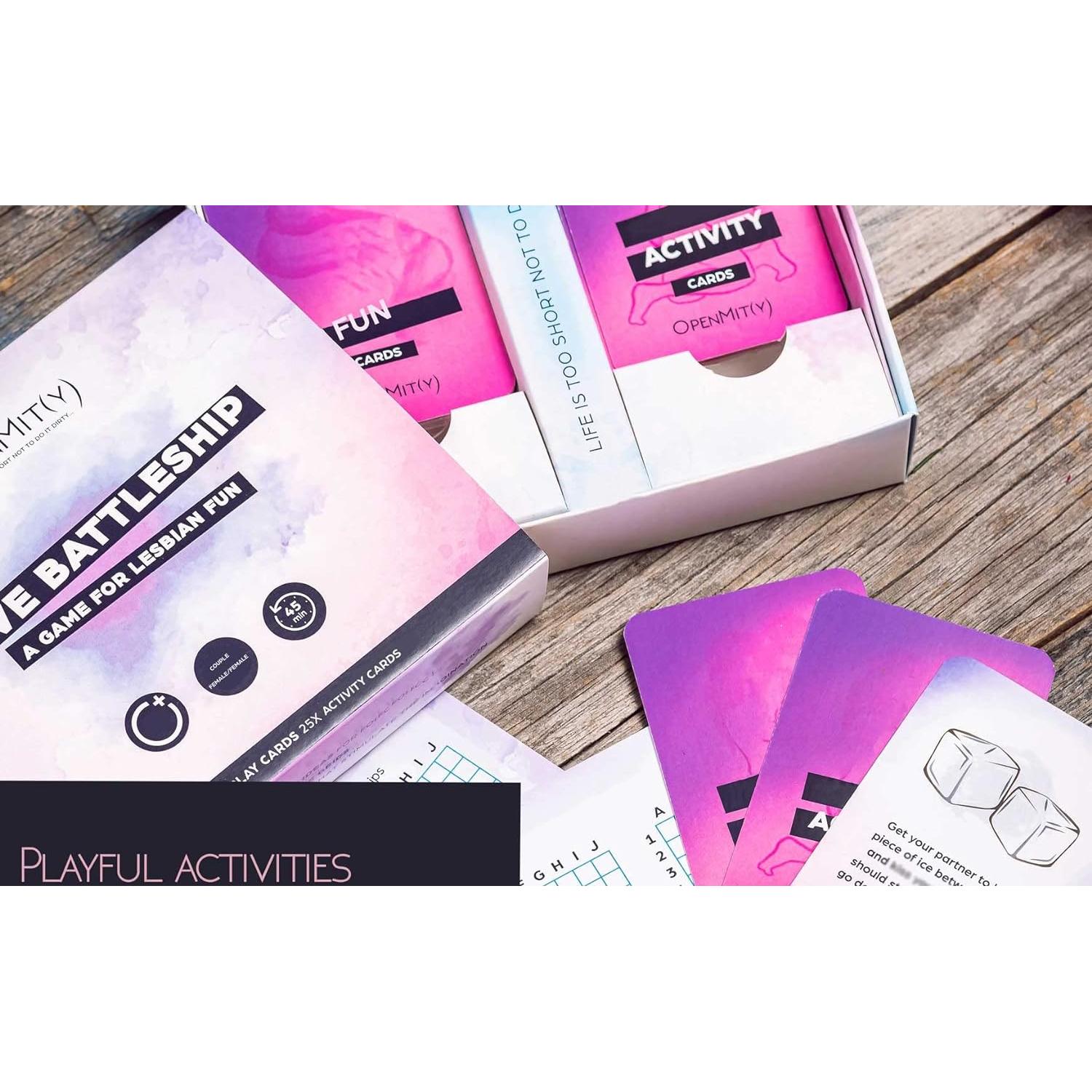 Juego de Mesa Love Battleship OpenMity para Parejas Lesbianas