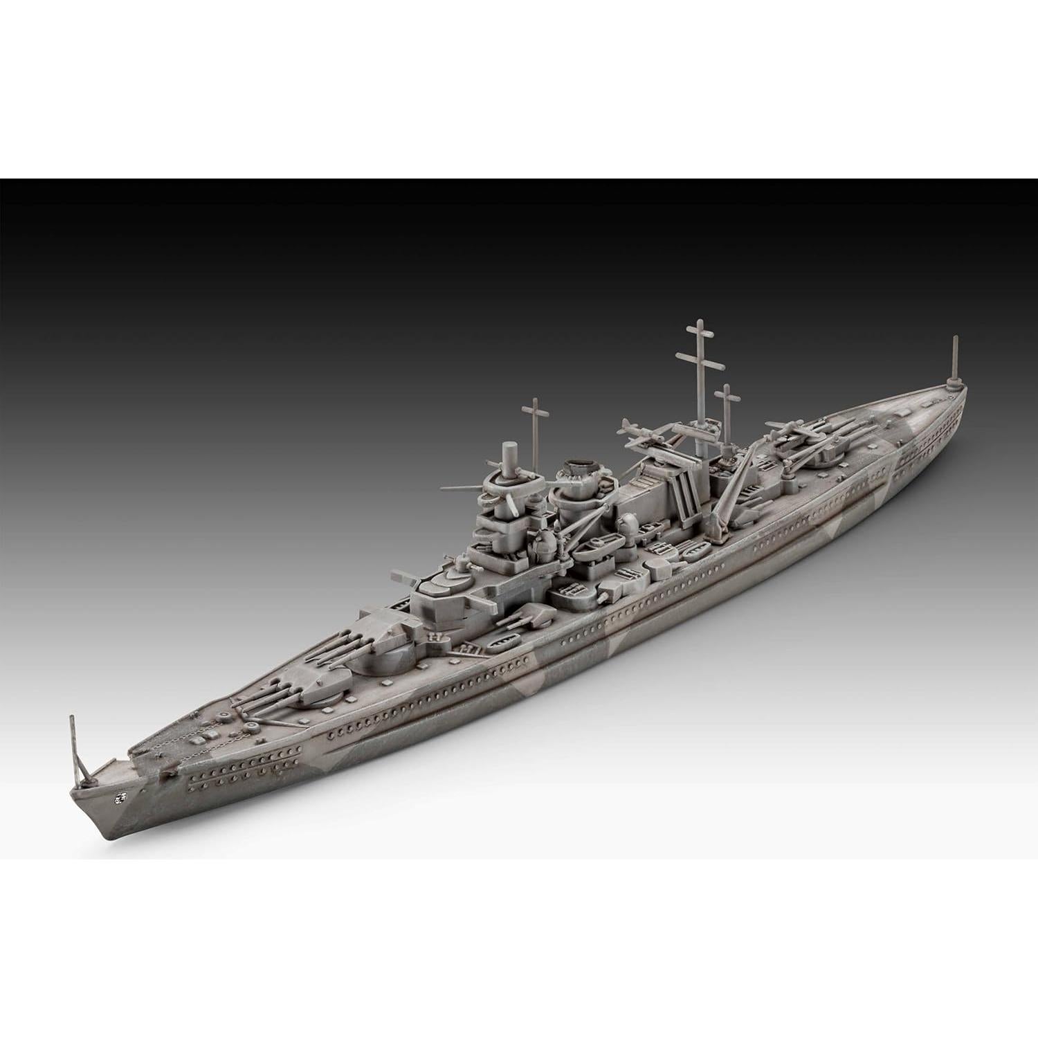 Revell Acorazado Gneisenau 1:1200 Kit de Modelo Plástico