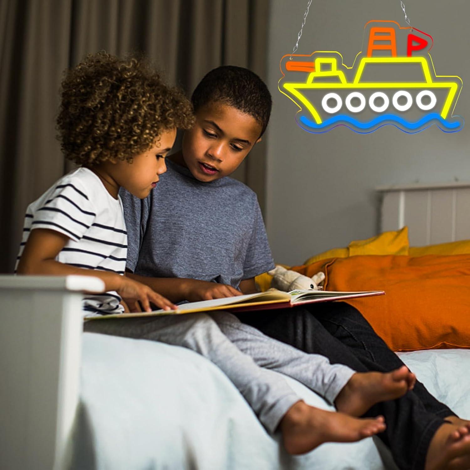 Luz de neón de portaaviones LED regulable 40.6x25.4 cm