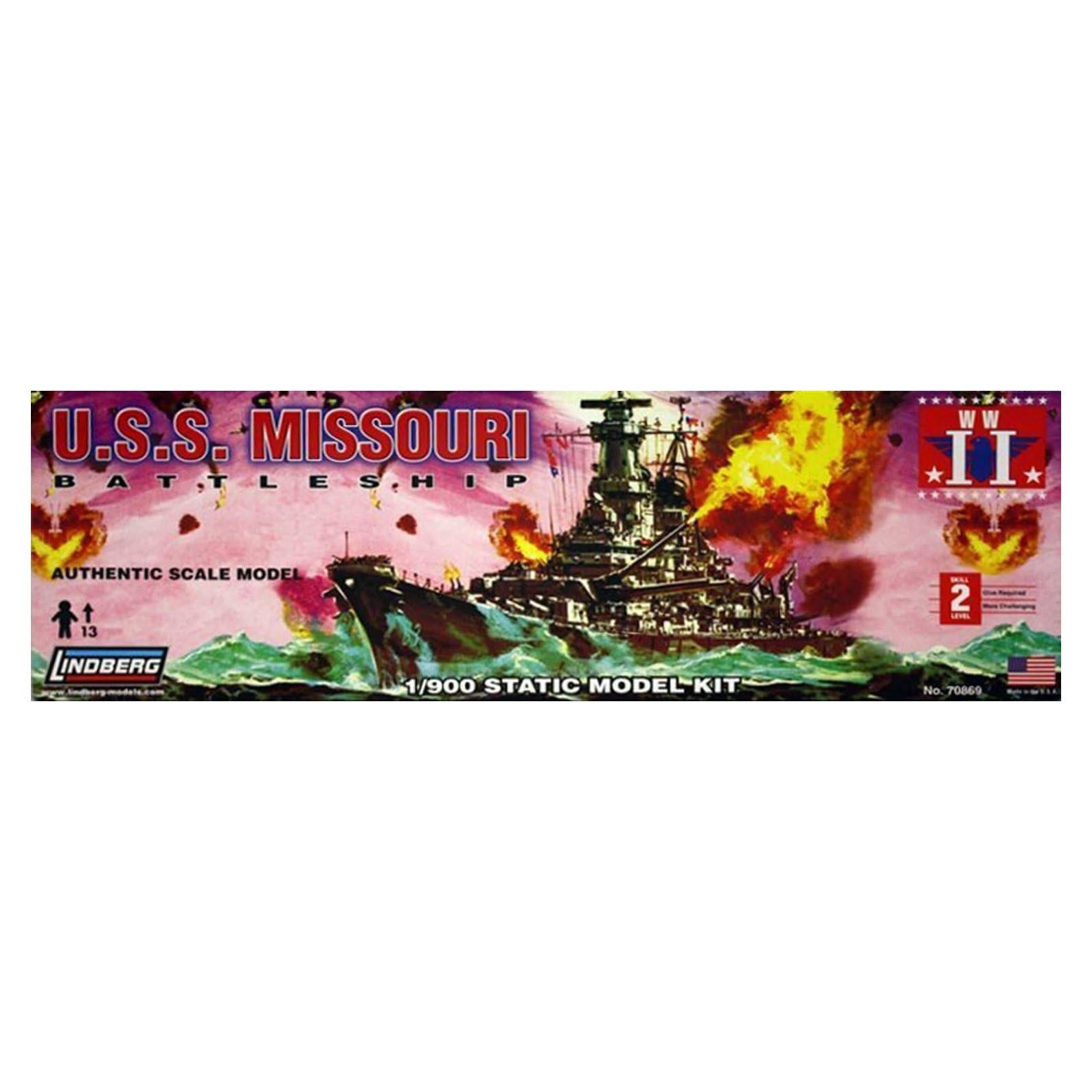 Kit de Construcción Acorazado U.S.S. Missouri Platz 158.76g