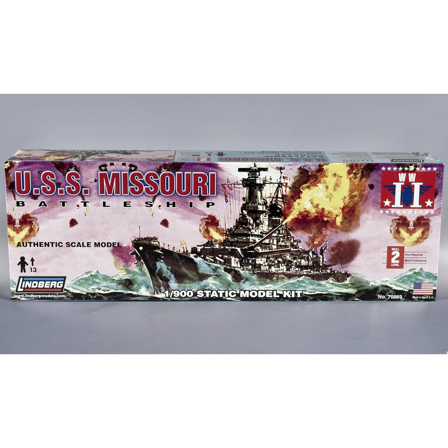 Kit de Construcción Acorazado U.S.S. Missouri Platz 158.76g