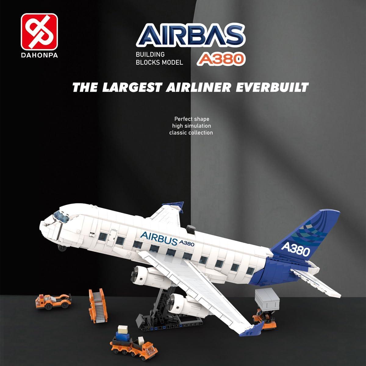 Set de Bloques de Construcción DAHONPA Airbus A380 1945 Piezas